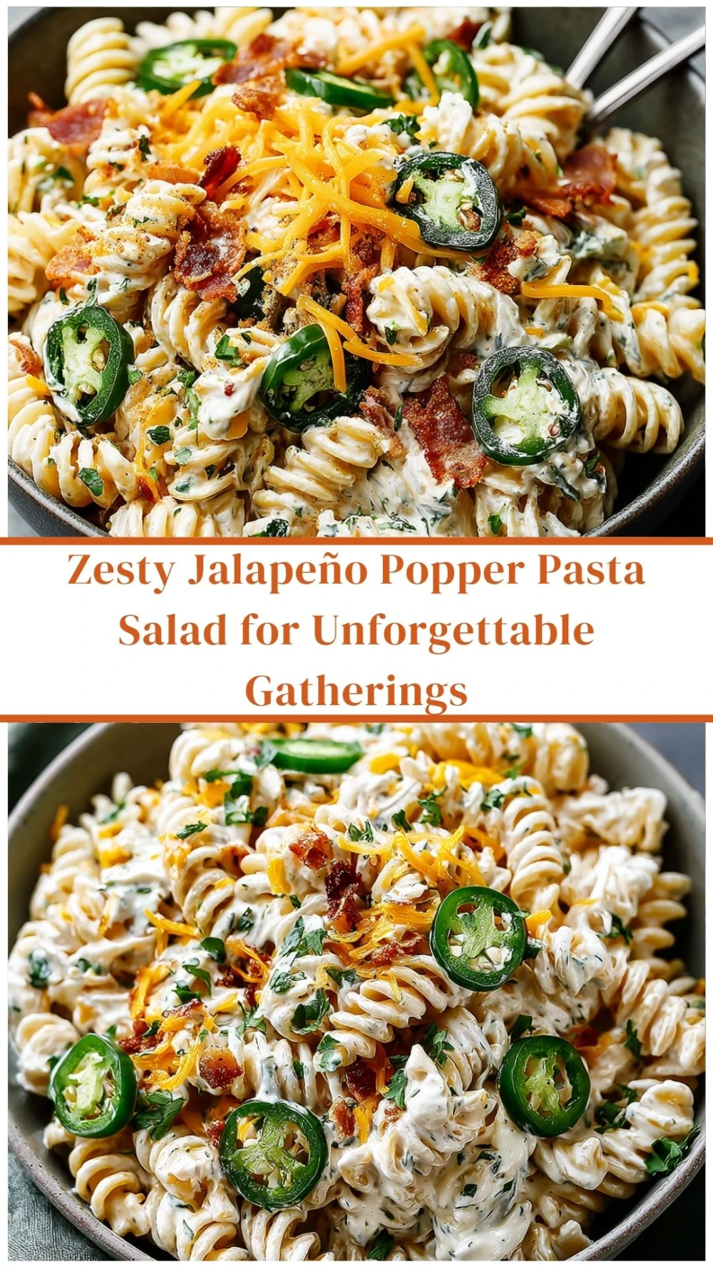 Zesty Jalapeño Popper Pasta Salad for Unforgettable Gatherings