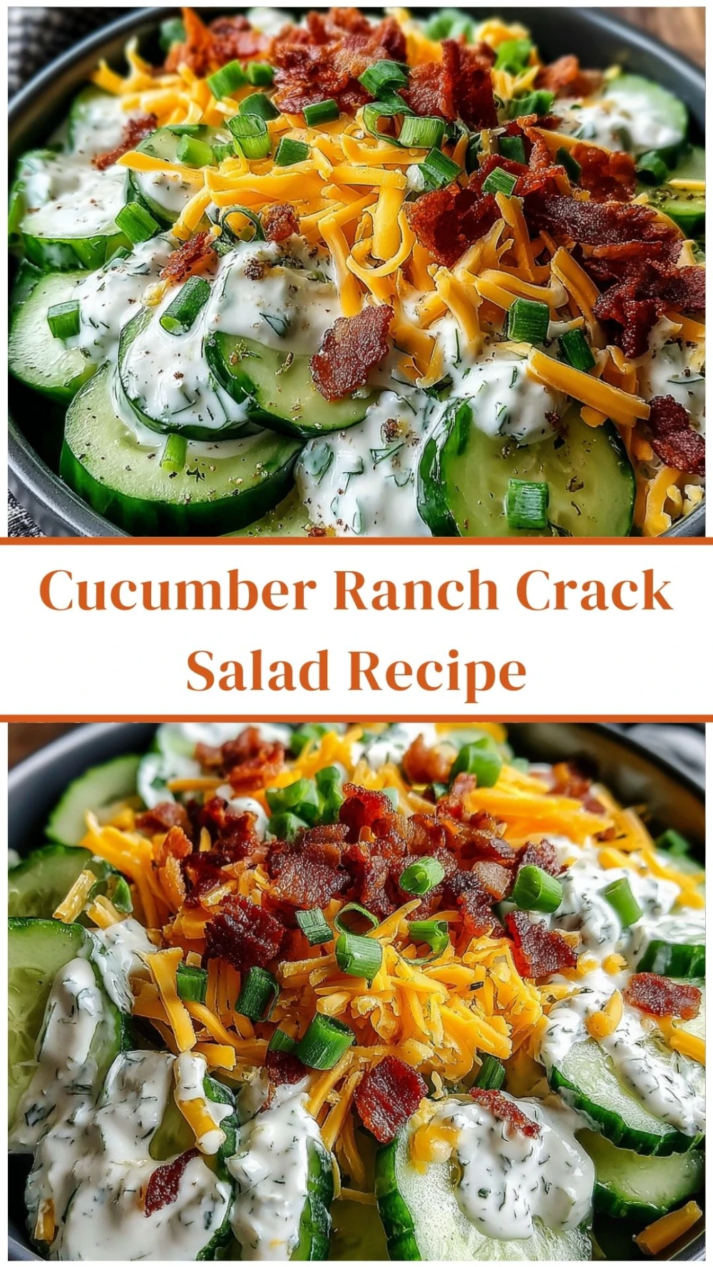Cucumber Ranch Crack Salad Recipe