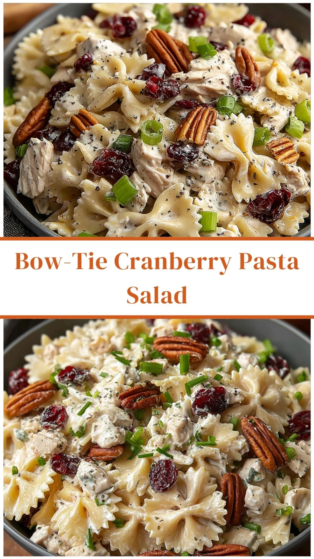 Bow-Tie Cranberry Pasta Salad