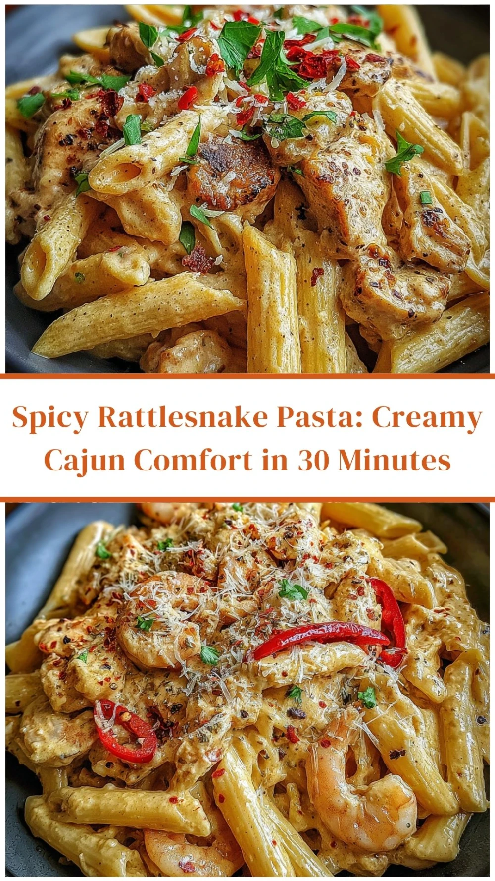 Spicy Rattlesnake Pasta: Creamy Cajun Comfort in 30 Minutes
