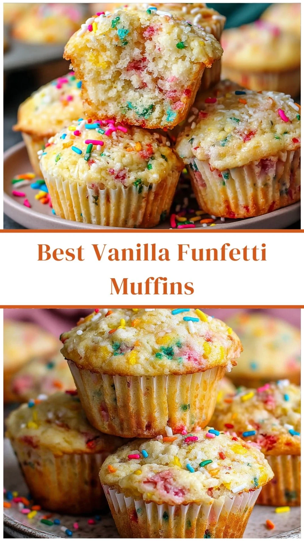 Best Vanilla Funfetti Muffins