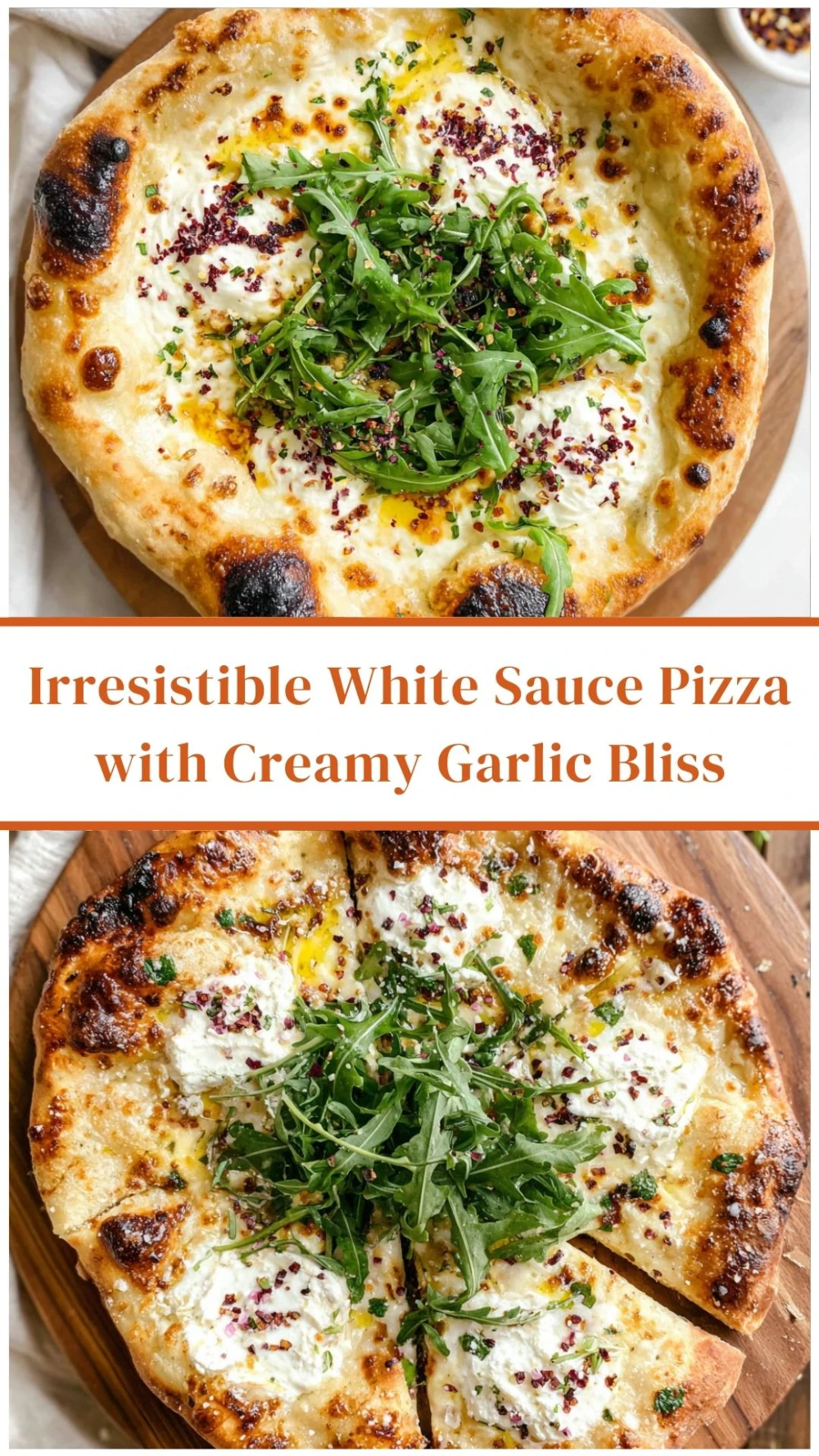 Irresistible White Sauce Pizza with Creamy Garlic Bliss