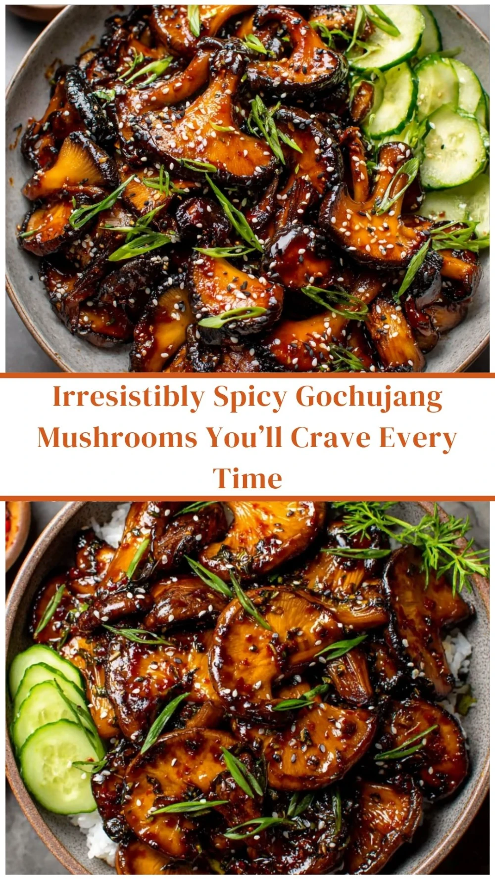 Irresistibly Spicy Gochujang Mushrooms You’ll Crave Every Time