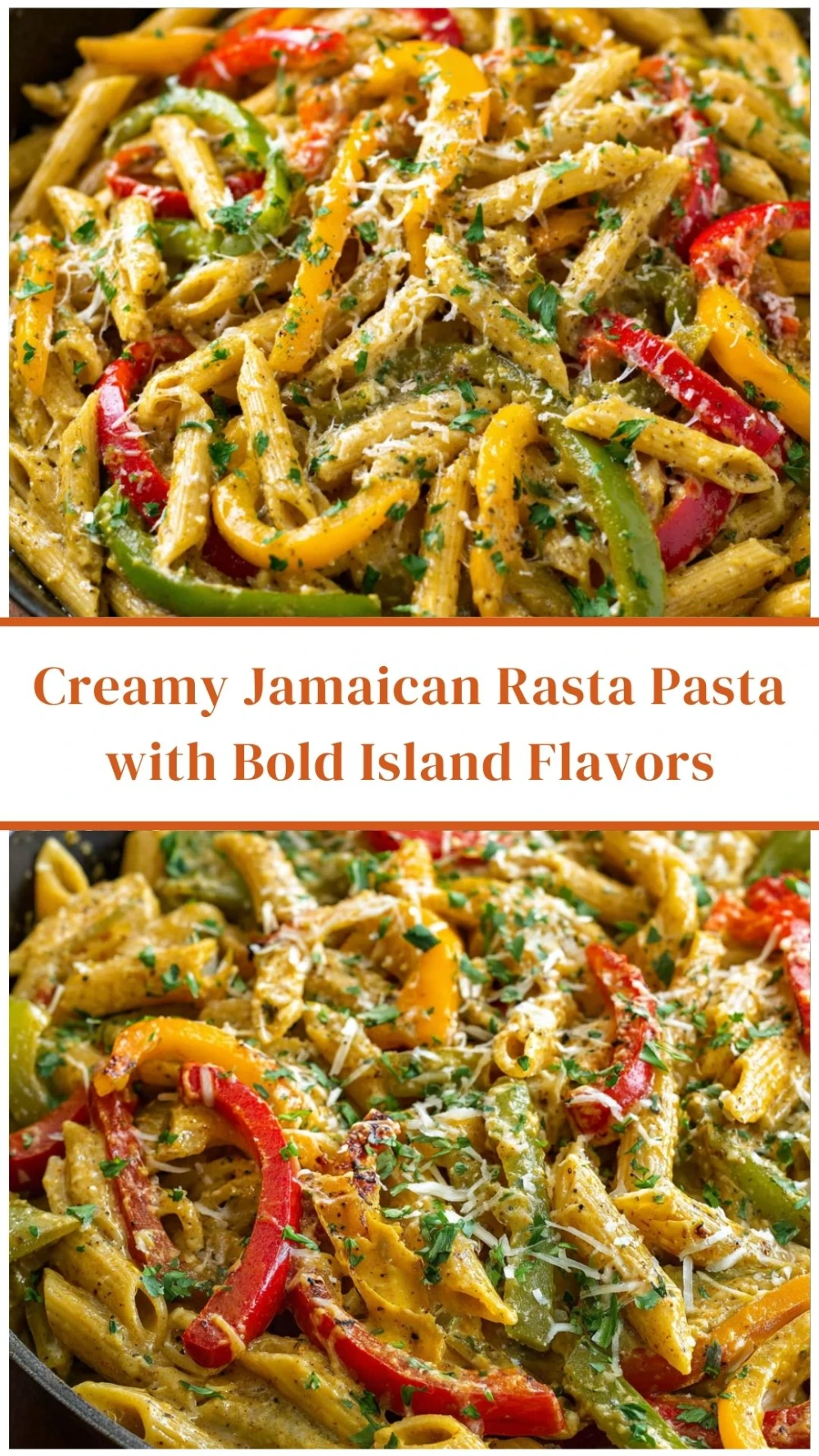Creamy Jamaican Rasta Pasta with Bold Island Flavors