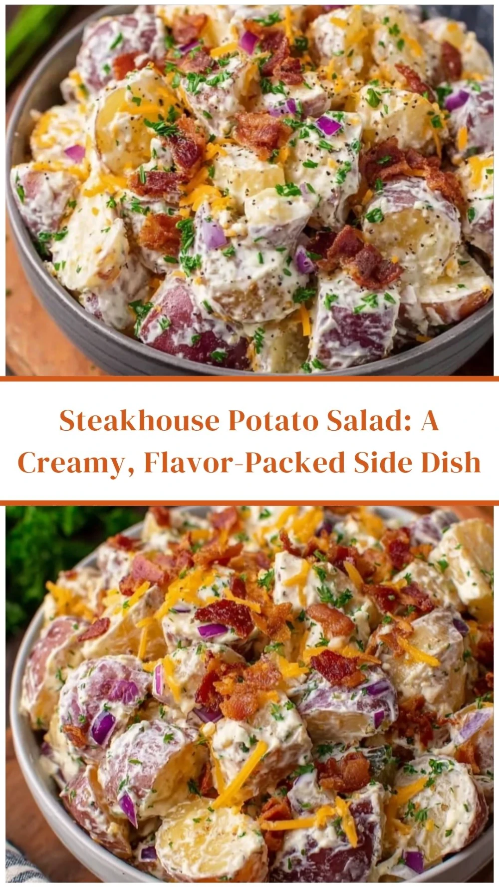 Steakhouse Potato Salad: A Creamy, Flavor-Packed Side Dish