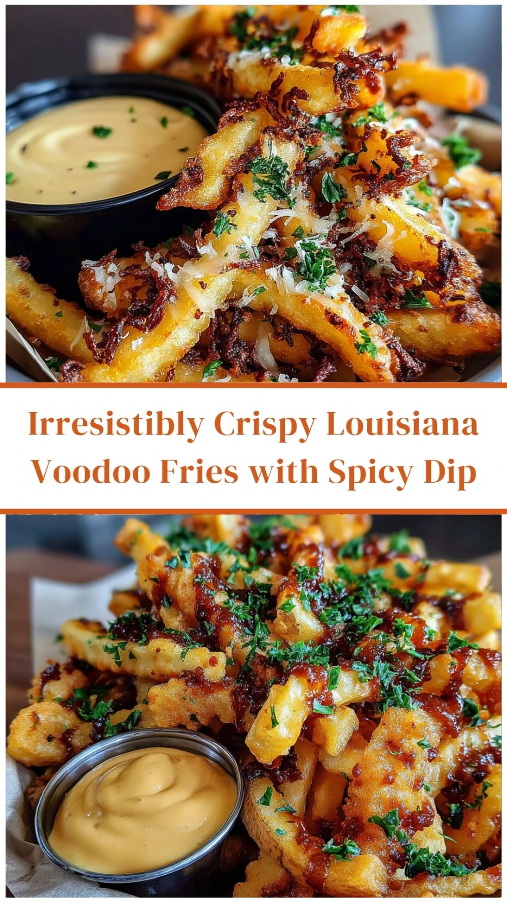 Irresistibly Crispy Louisiana Voodoo Fries with Spicy Dip