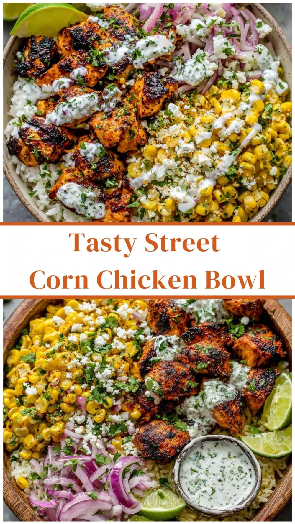 Tasty Street Corn Chicken Bowl