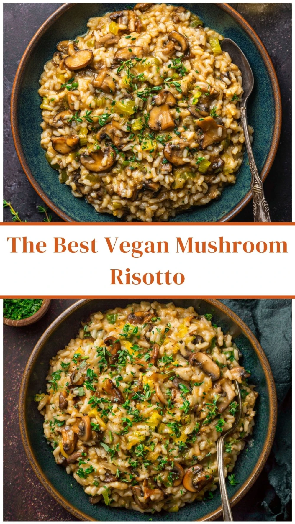 The Best Vegan Mushroom Risotto