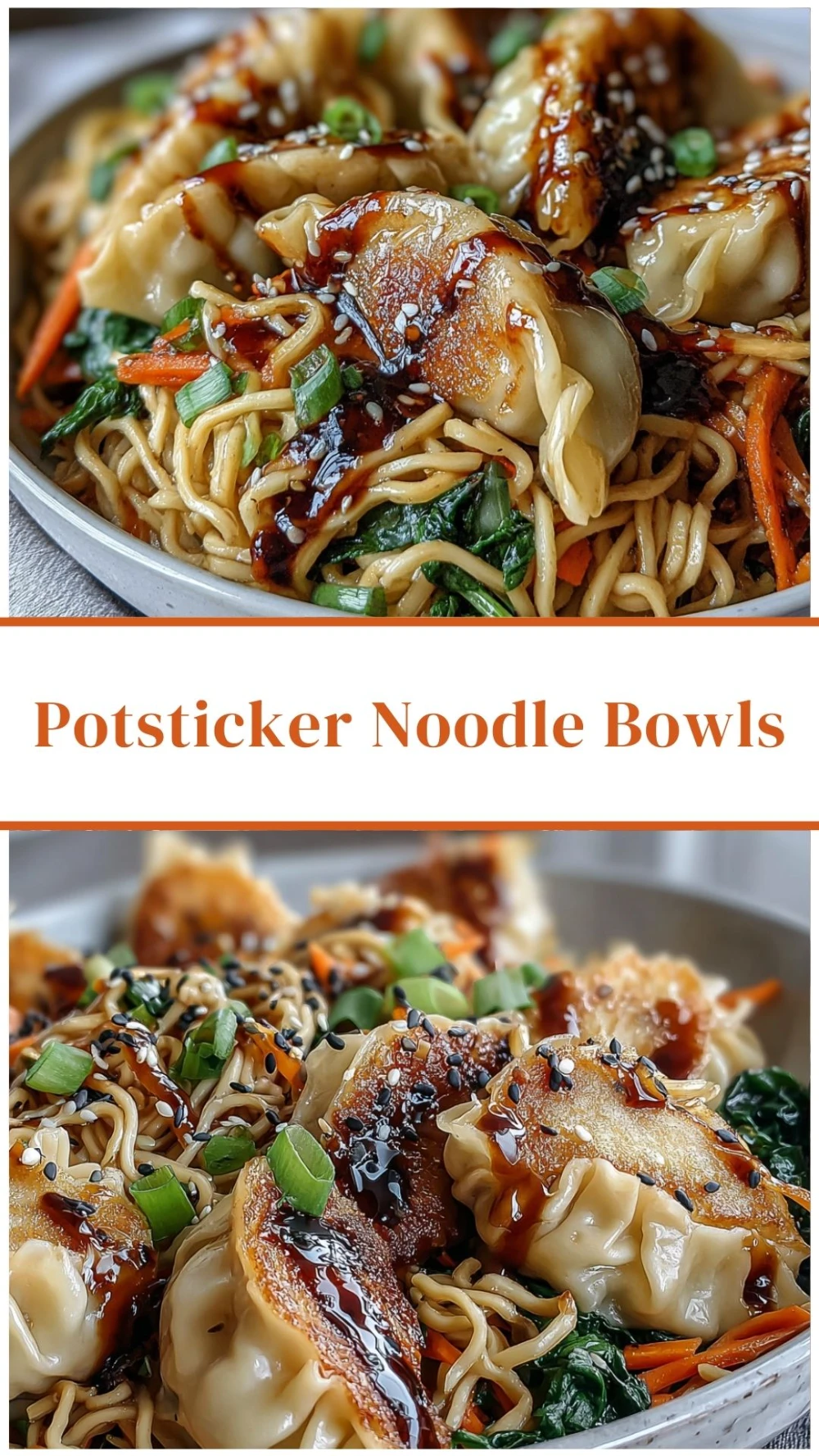 Potsticker Noodle Bowls