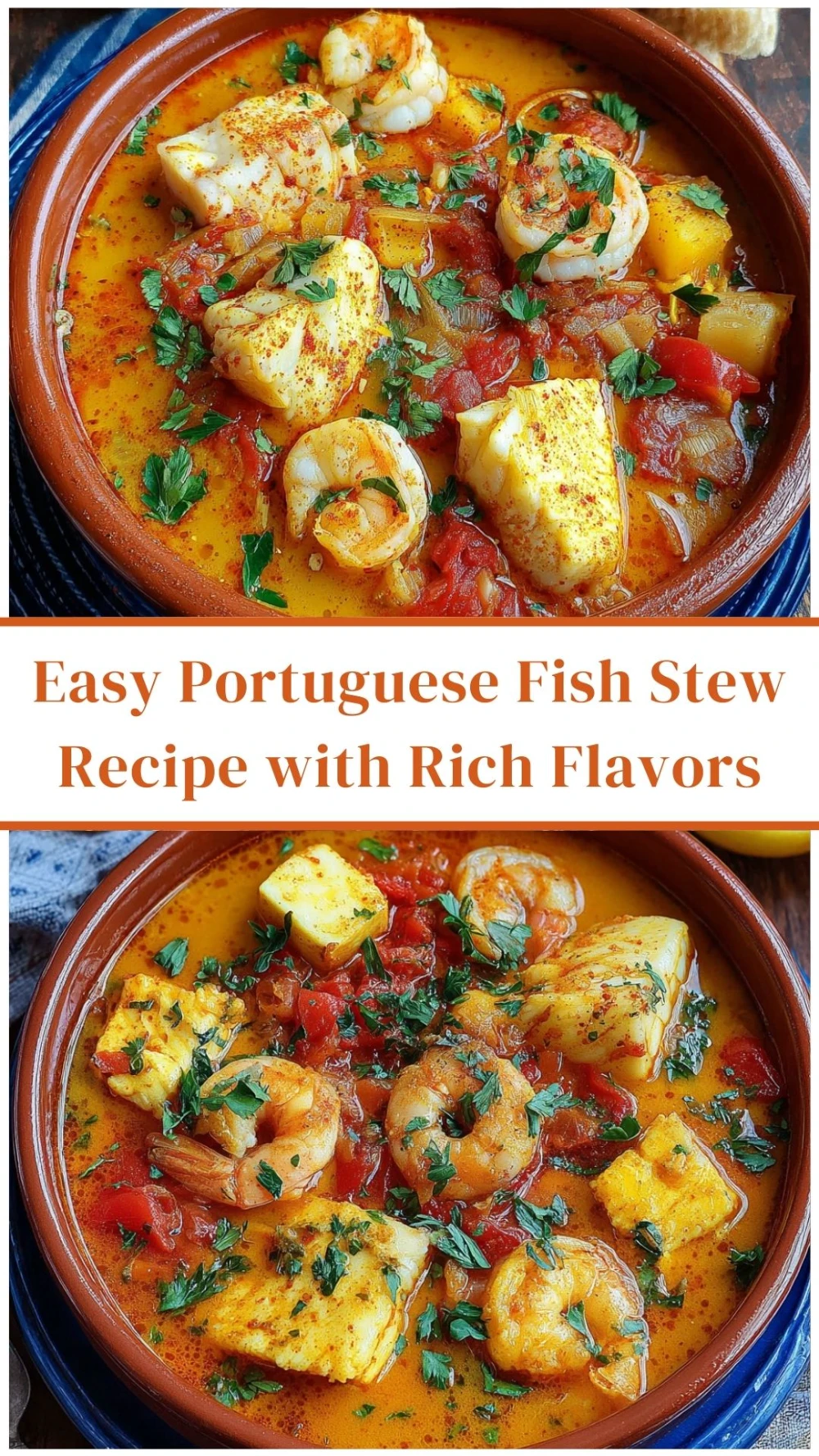Easy Portuguese Fish Stew Recipe with Rich Flavors