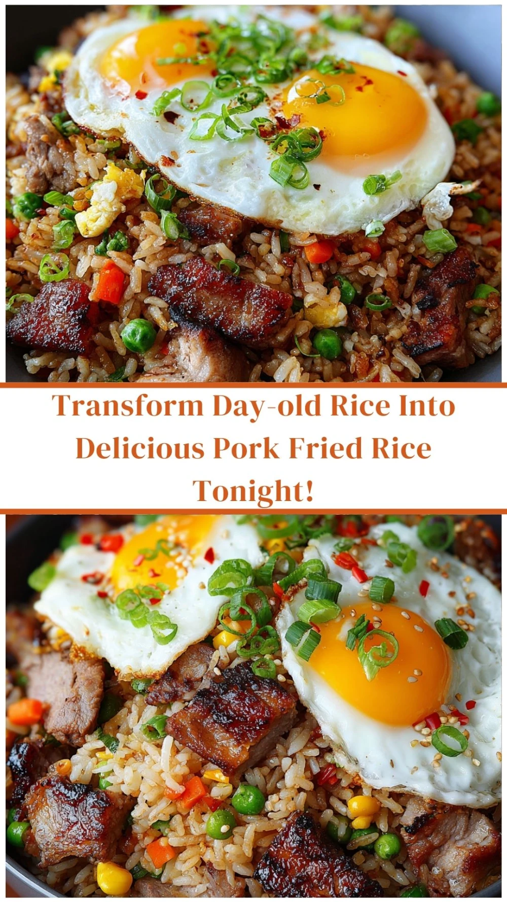 Transform Day-old Rice Into Delicious Pork Fried Rice Tonight!