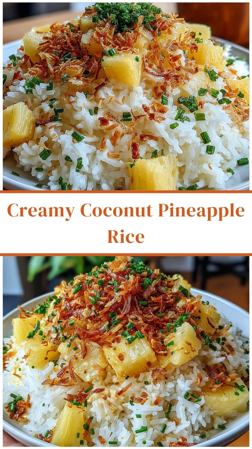 Creamy Coconut Pineapple Rice