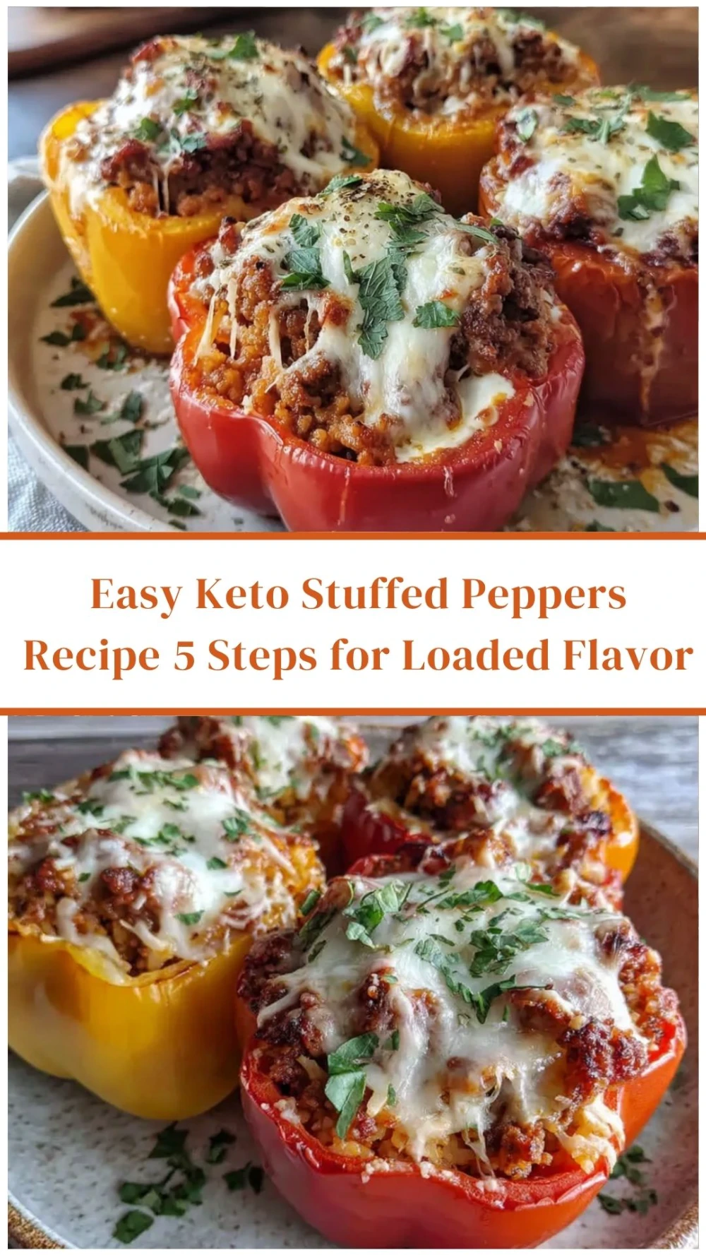 Easy Keto Stuffed Peppers: Loaded with Flavor