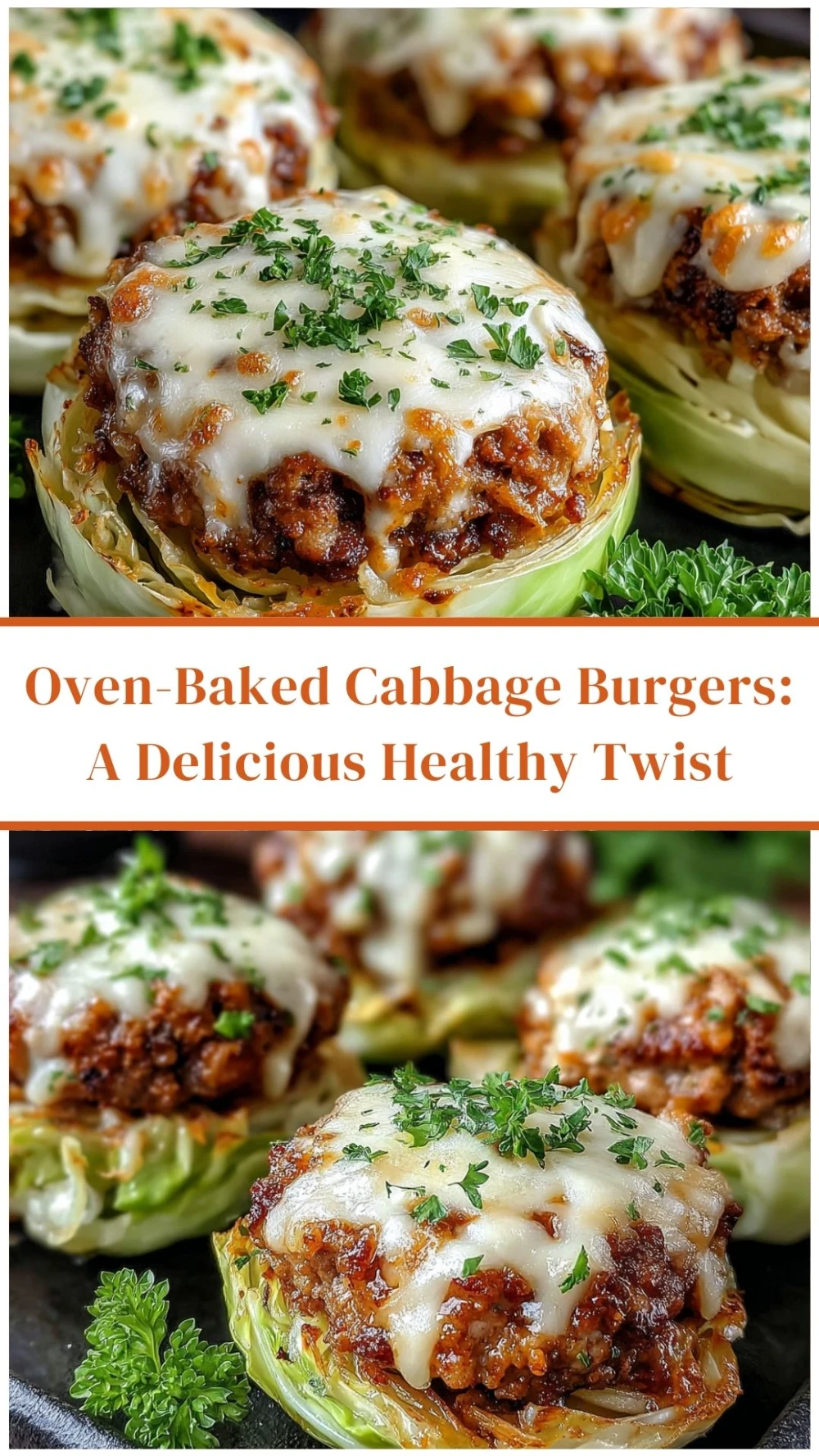 Oven-Baked Cabbage Burgers: A Delicious Healthy Twist