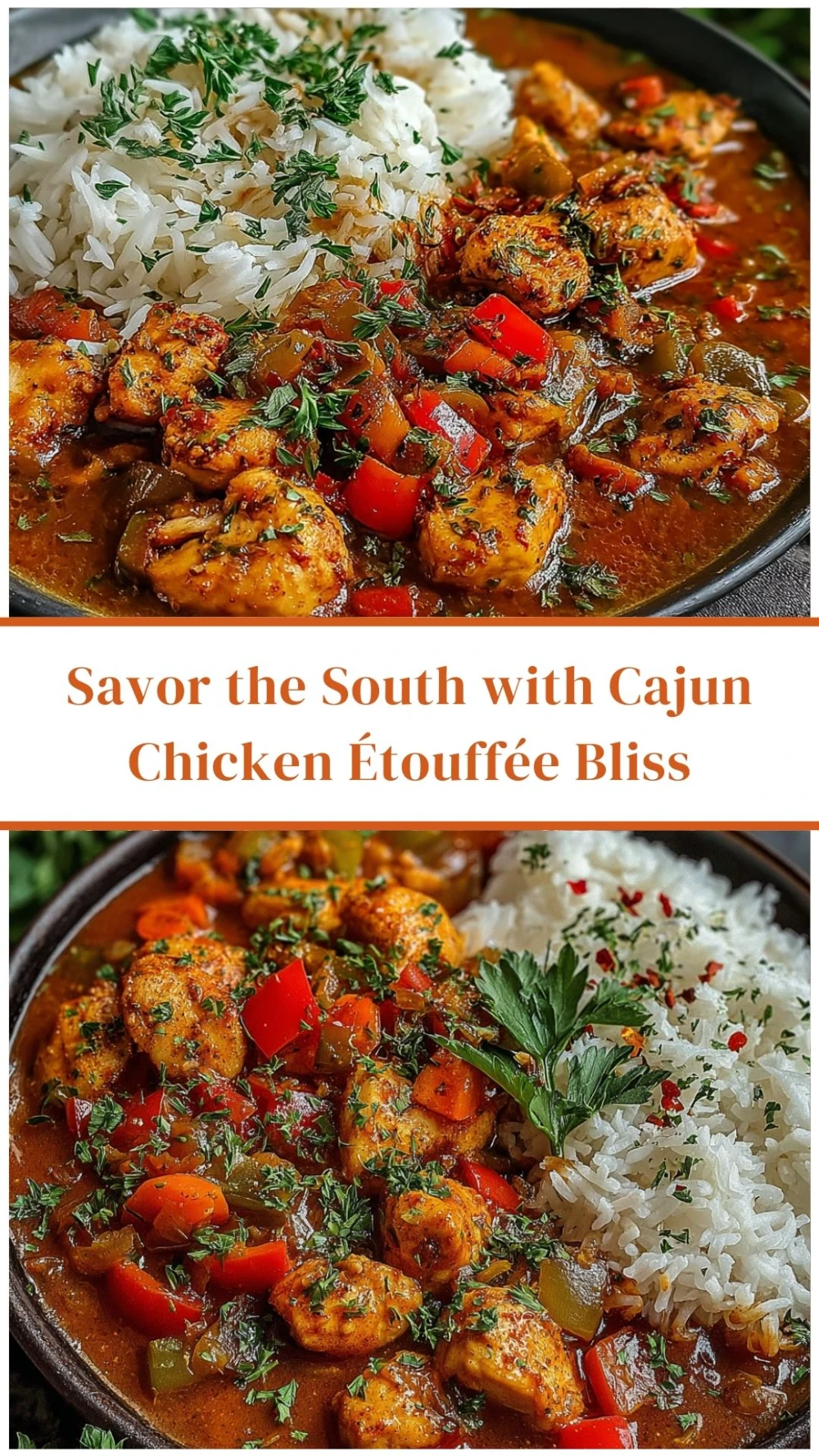 Savor the South with Cajun Chicken Étouffée Bliss