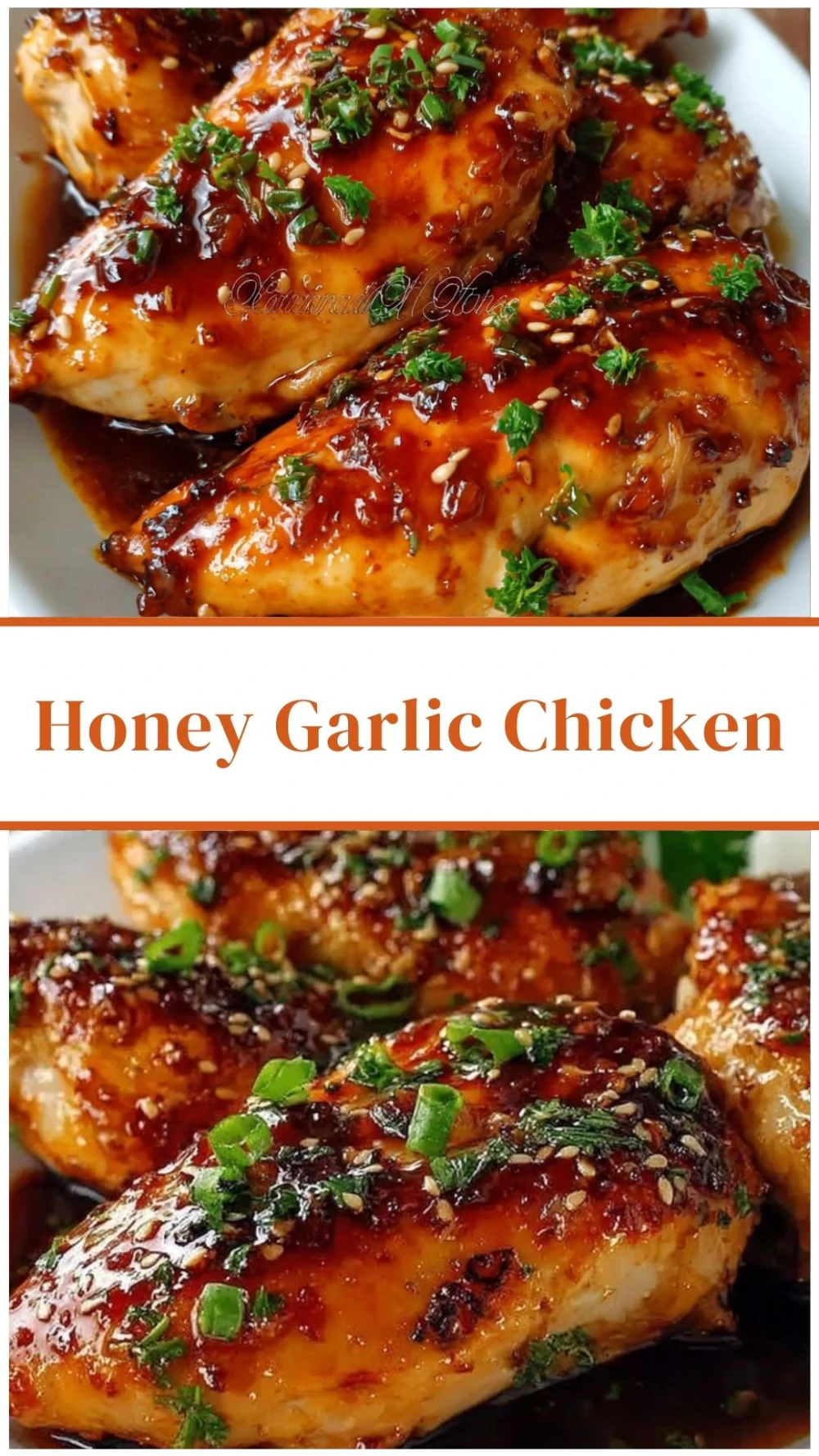 Honey Garlic Chicken
