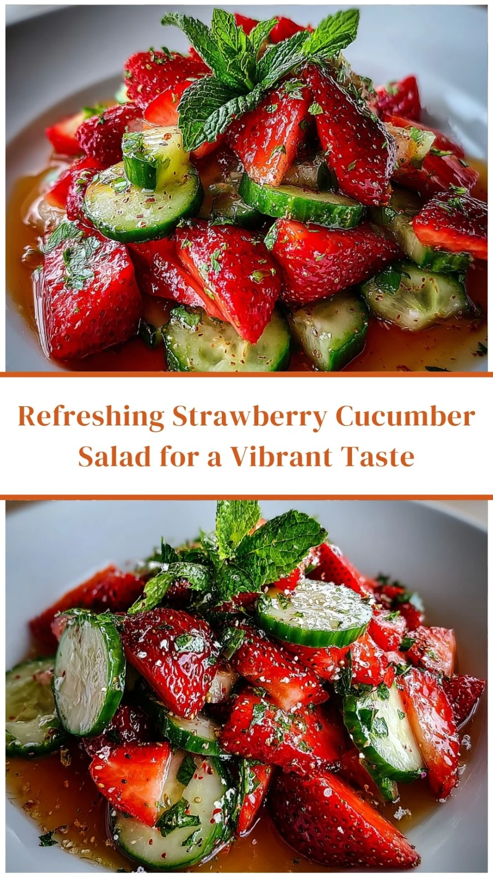 Refreshing Strawberry Cucumber Salad for a Vibrant Taste