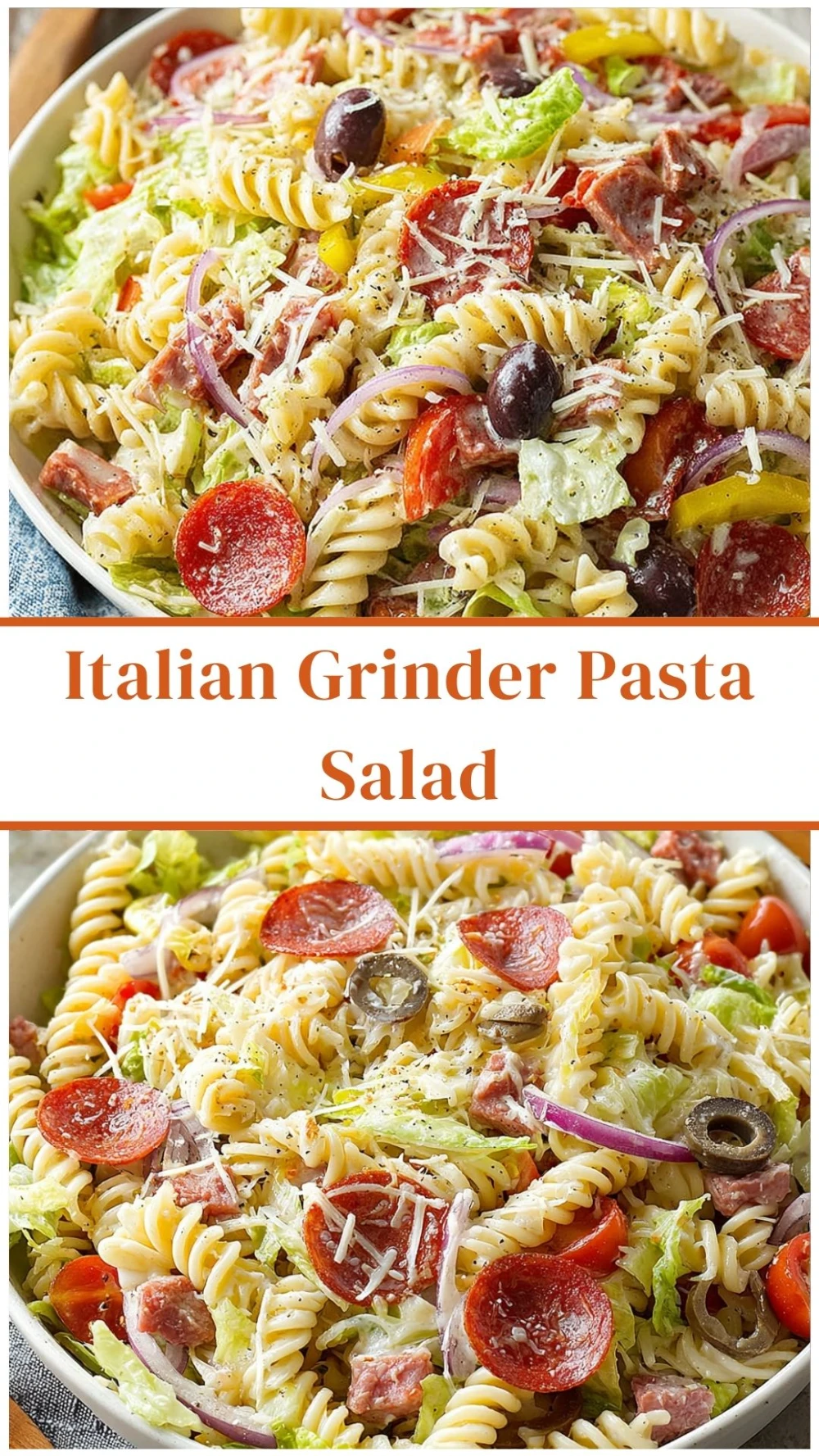 Italian Grinder Pasta Salad