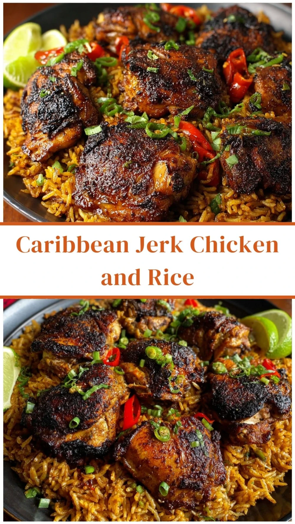 Caribbean Jerk Chicken and Rice
