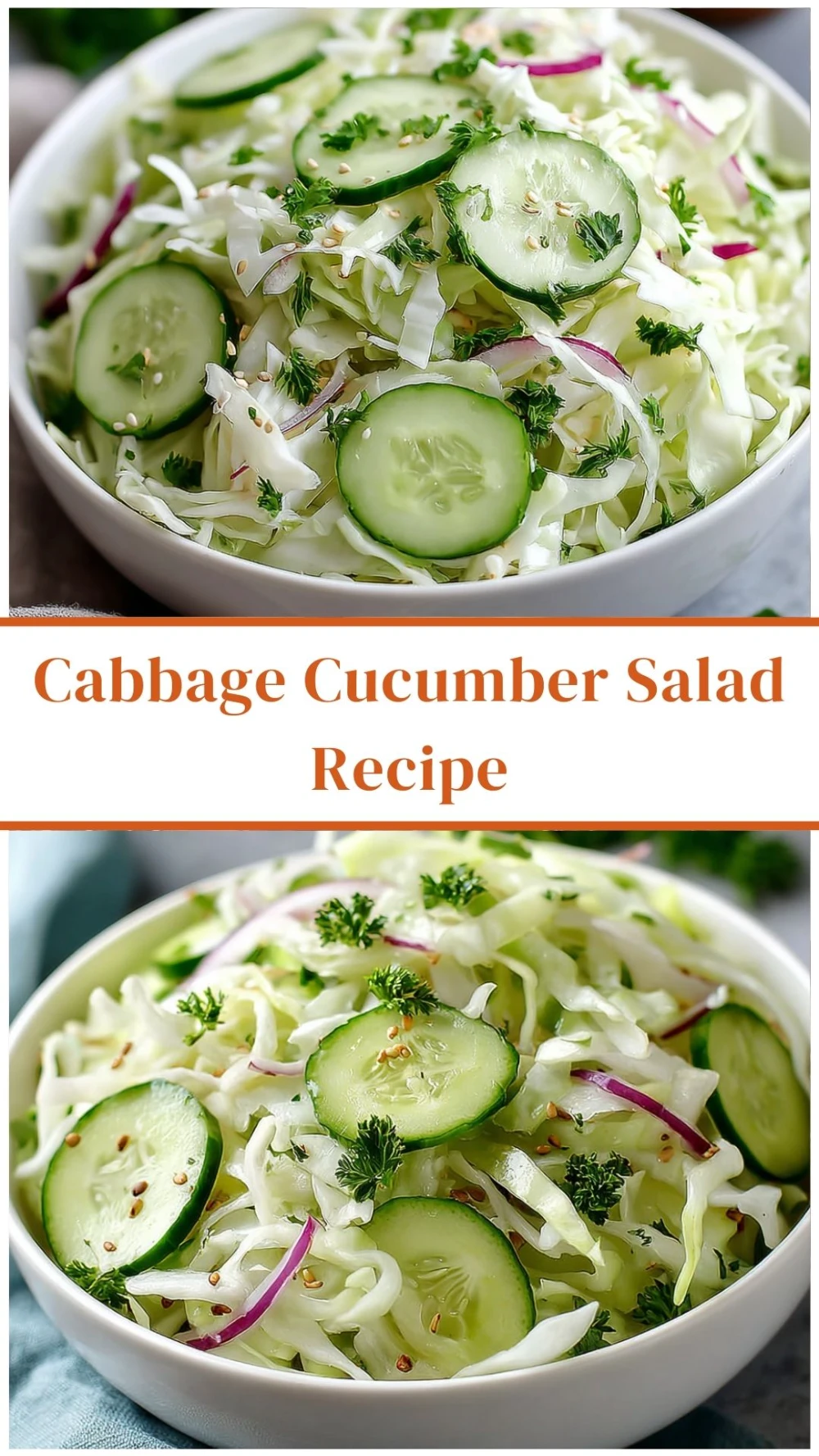 Cabbage Cucumber Salad Recipe