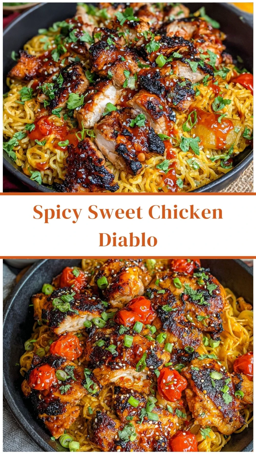Spicy Sweet Chicken Diablo
