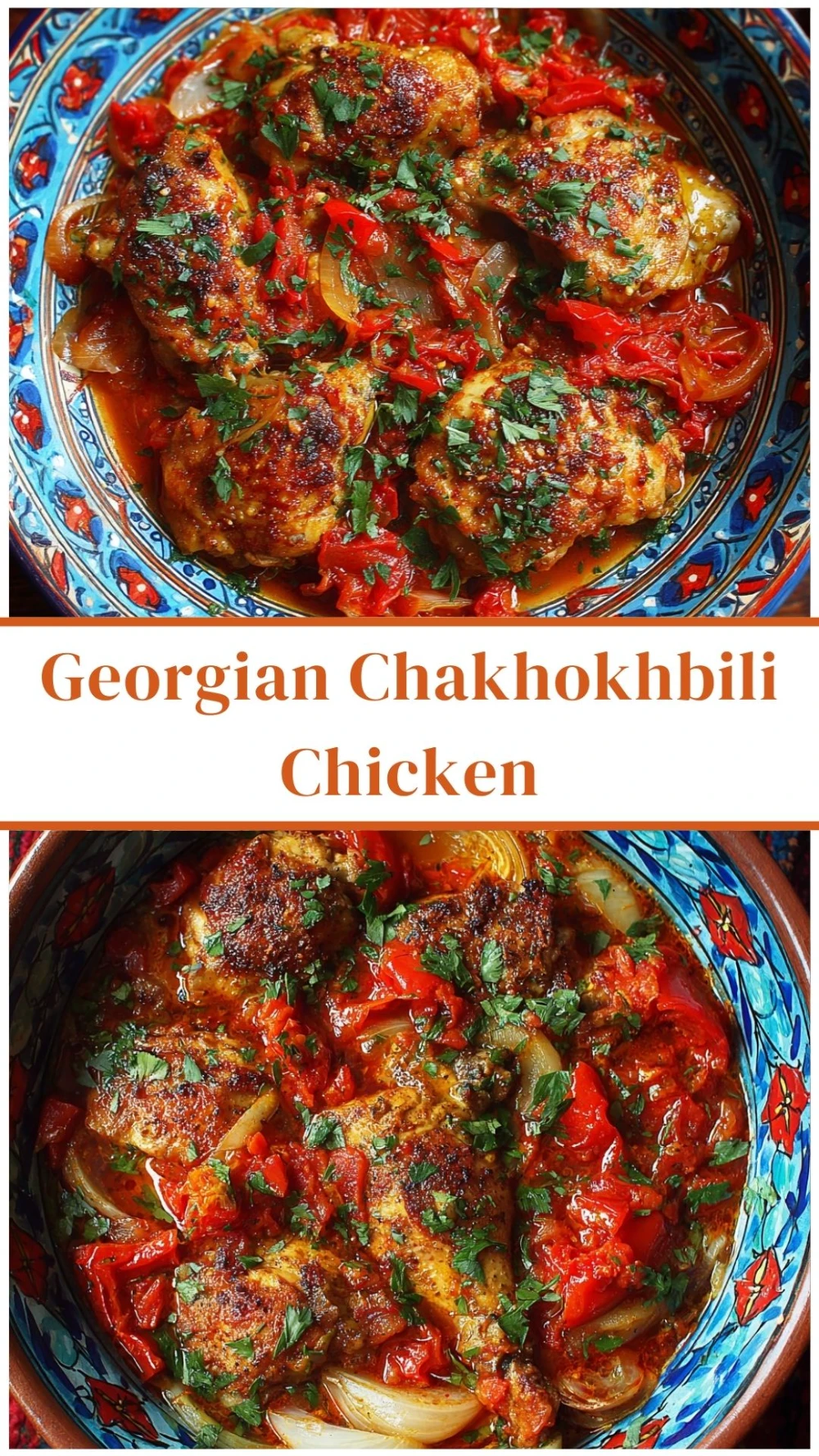 Georgian Chakhokhbili Chicken