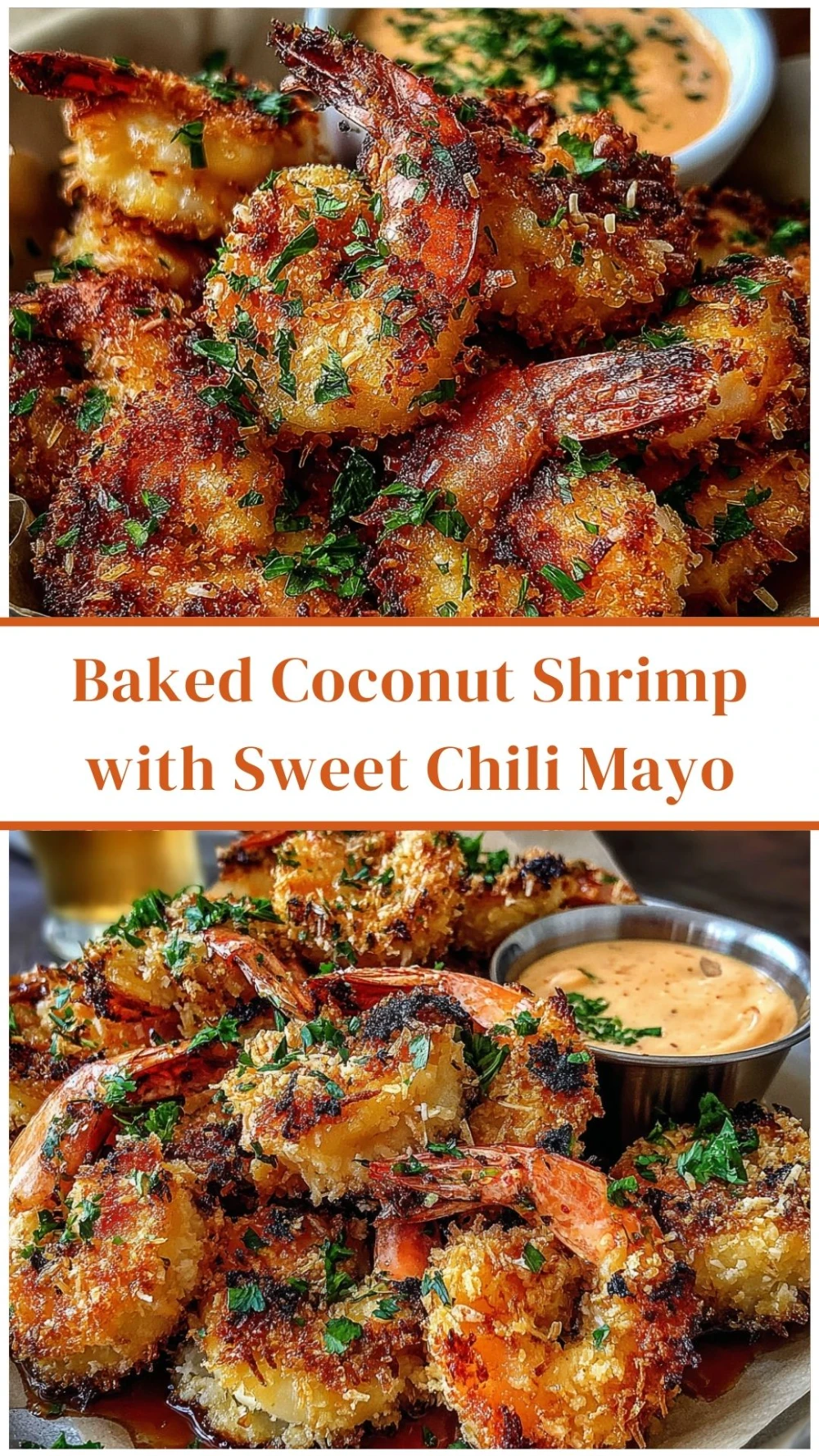 Baked Coconut Shrimp with Sweet Chili Mayo