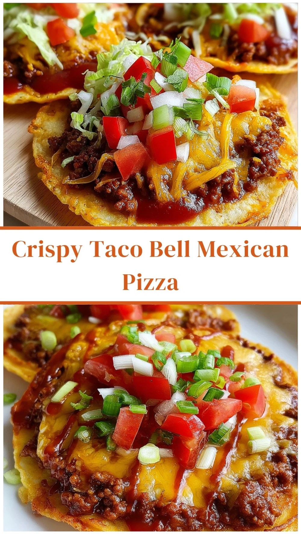 Crispy Taco Bell Mexican Pizza