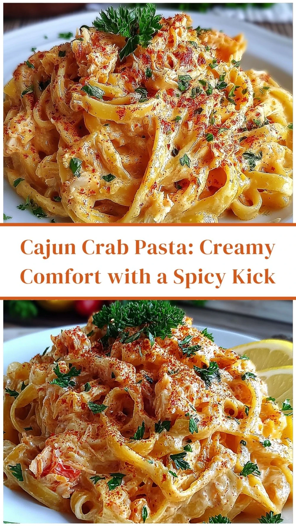 Cajun Crab Pasta: Creamy Comfort with a Spicy Kick