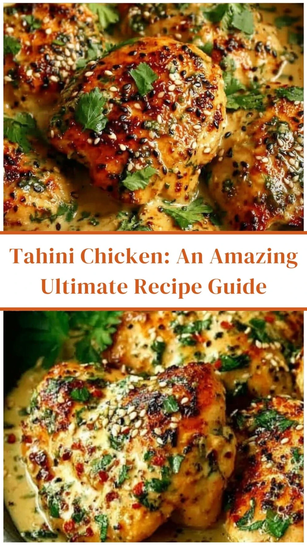 Tahini Chicken: An Amazing Ultimate Recipe Guide