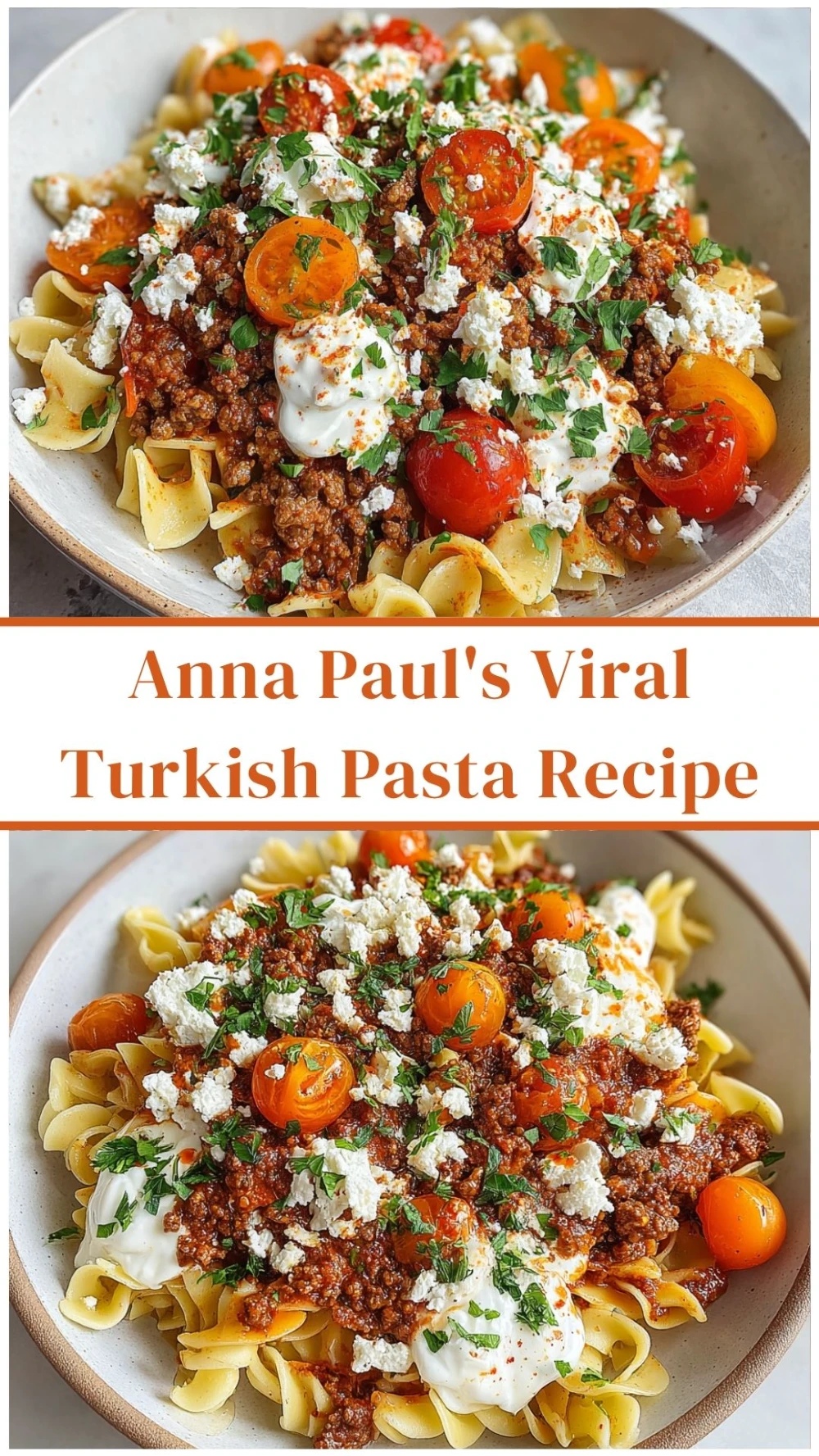 Anna Paul's Viral Turkish Pasta Recipe