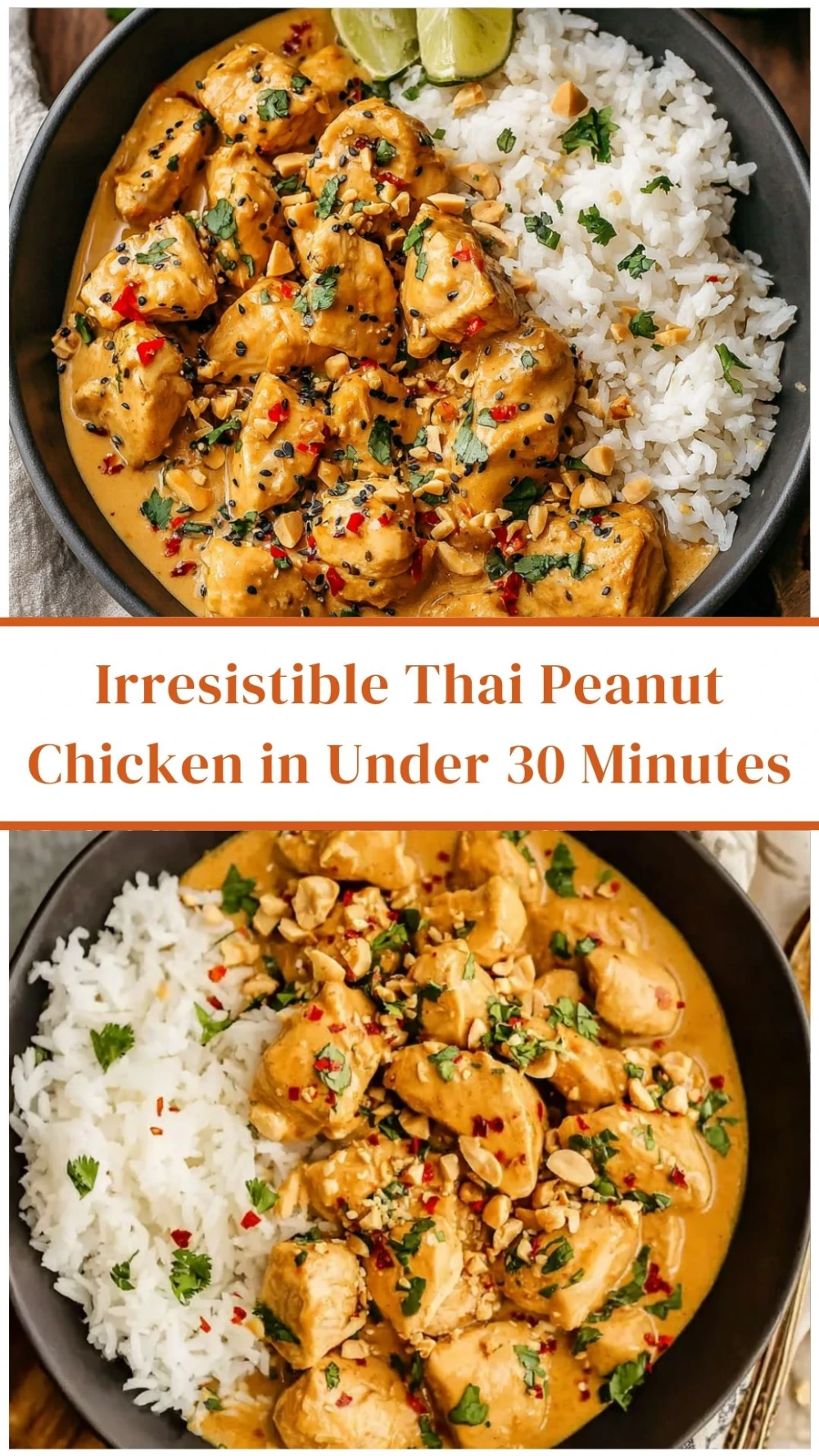 Irresistible Thai Peanut Chicken in Under 30 Minutes