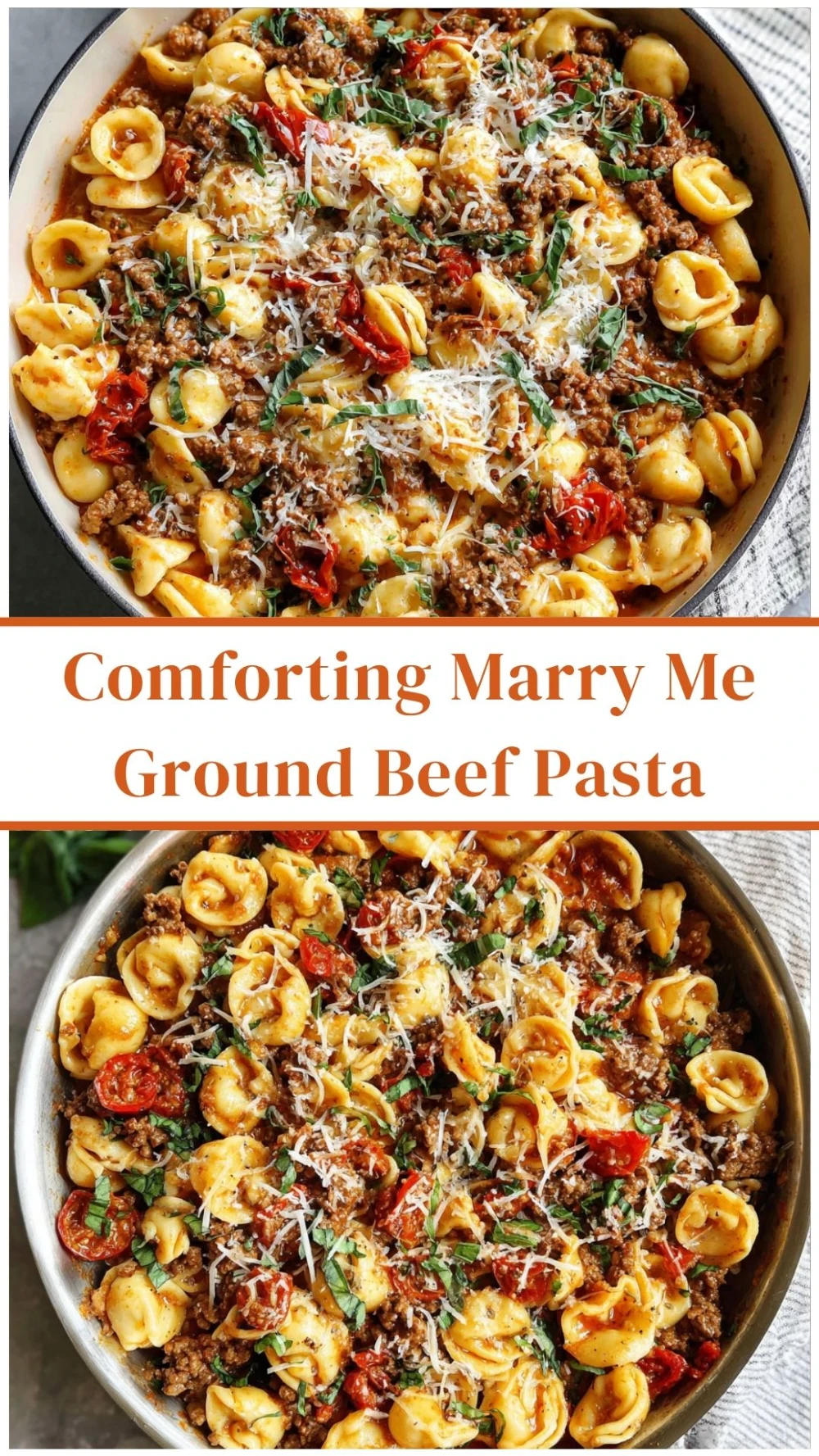 Comforting Marry Me Ground Beef Pasta