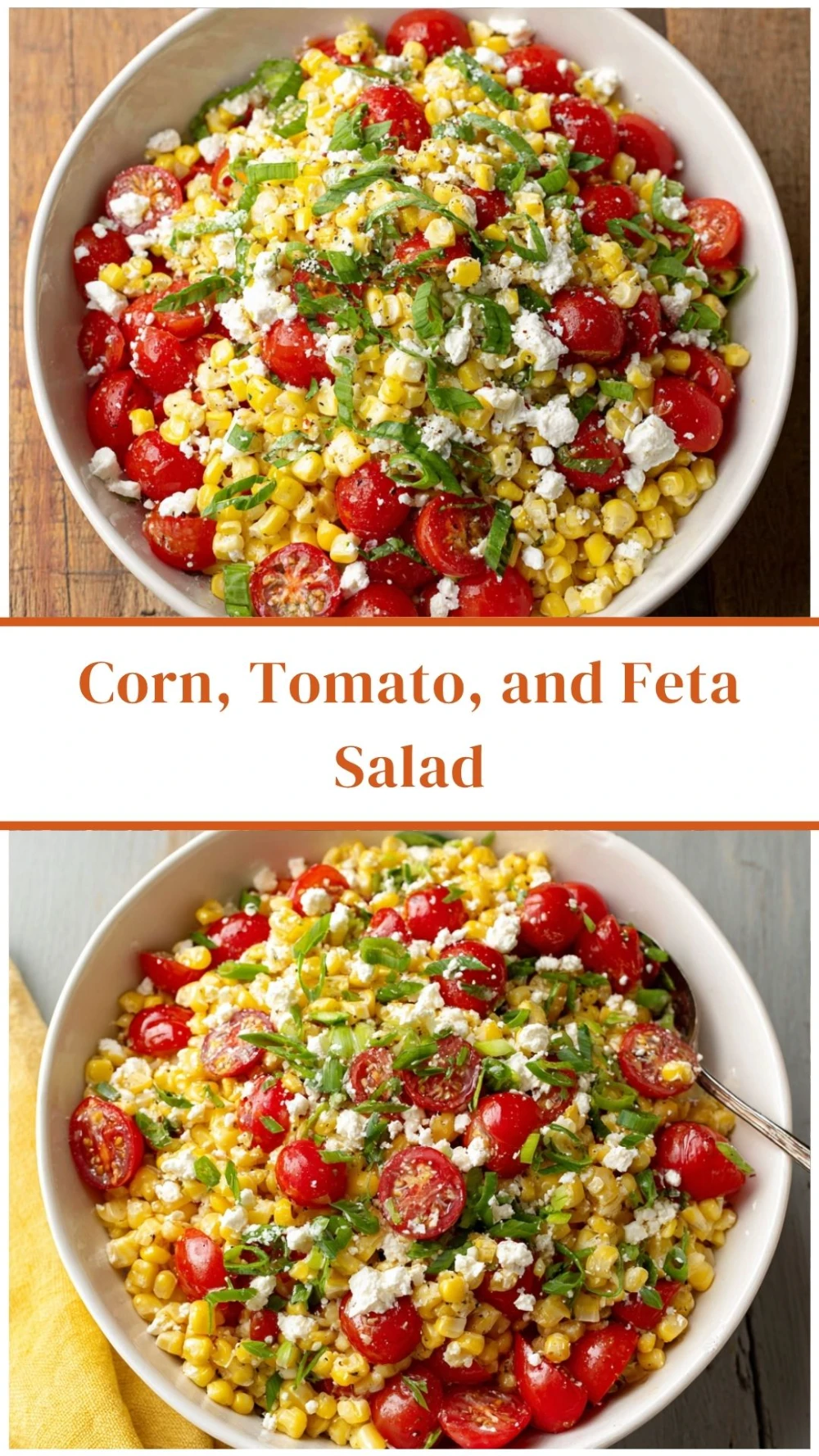 Corn, Tomato, and Feta Salad