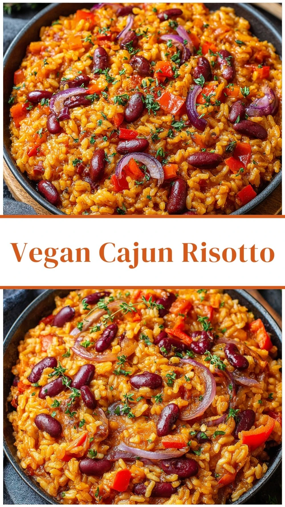 Vegan Cajun Risotto