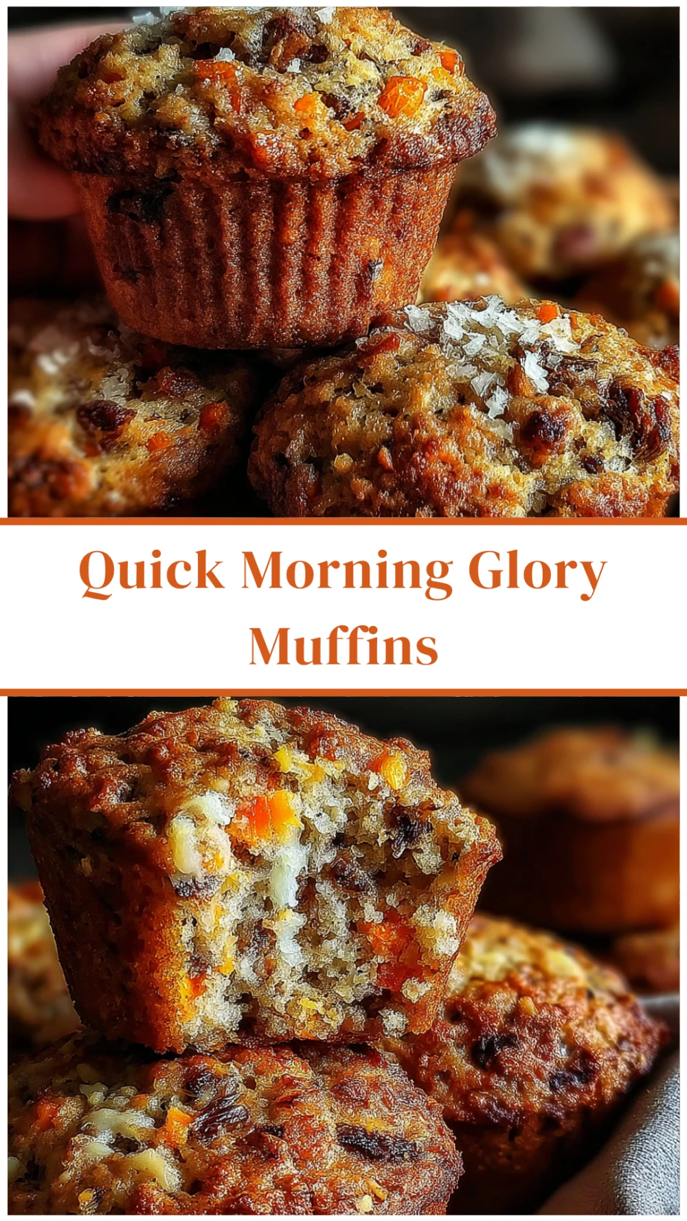 Quick Morning Glory Muffins