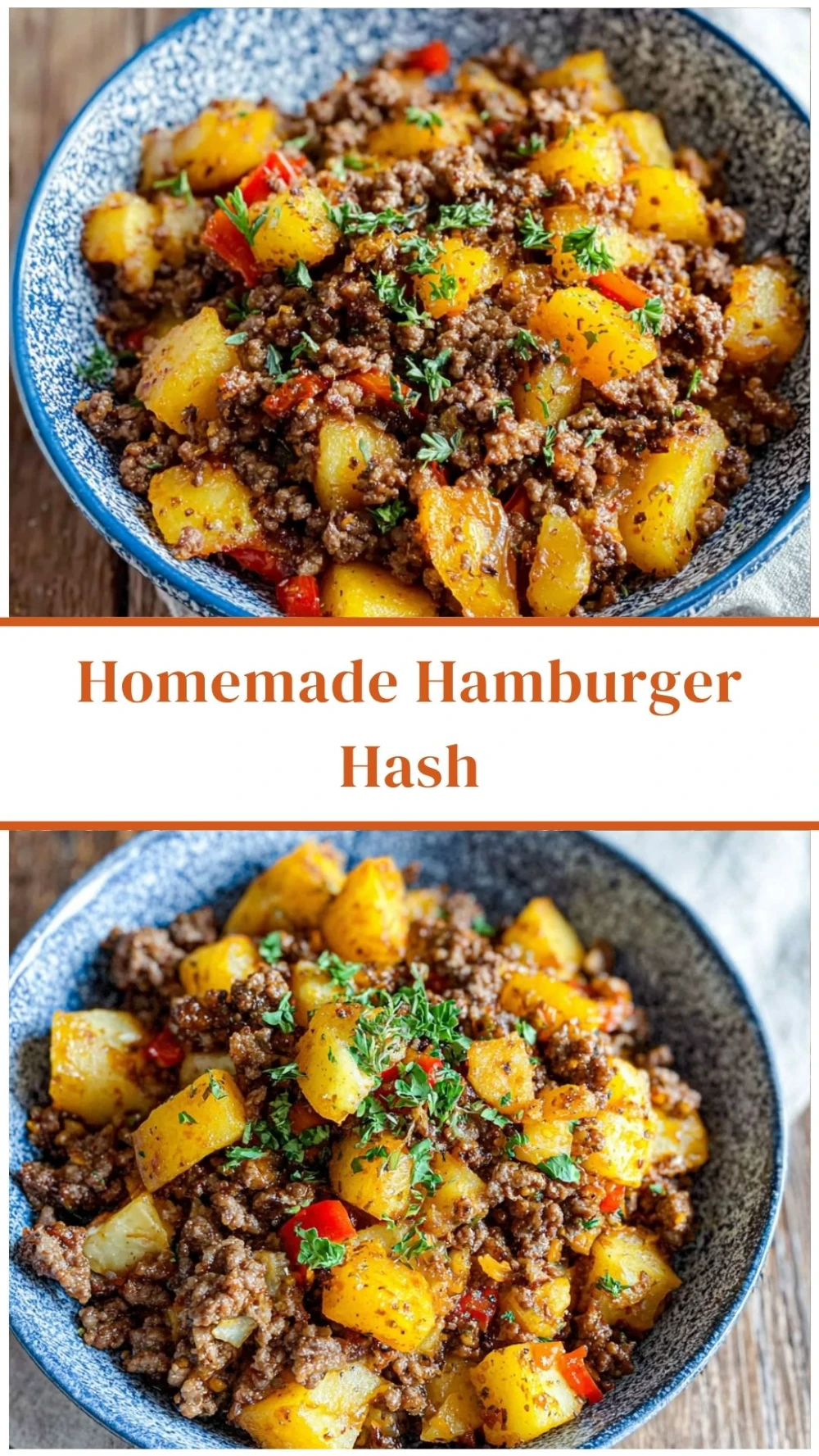 Homemade Hamburger Hash