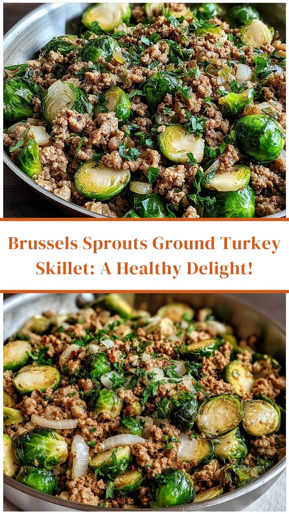 Brussels Sprouts Ground Turkey Skillet: A Healthy Delight!