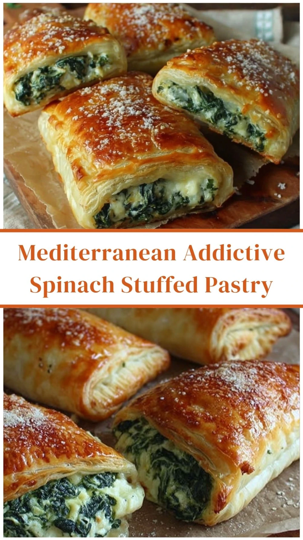Mediterranean Addictive Spinach Stuffed Pastry