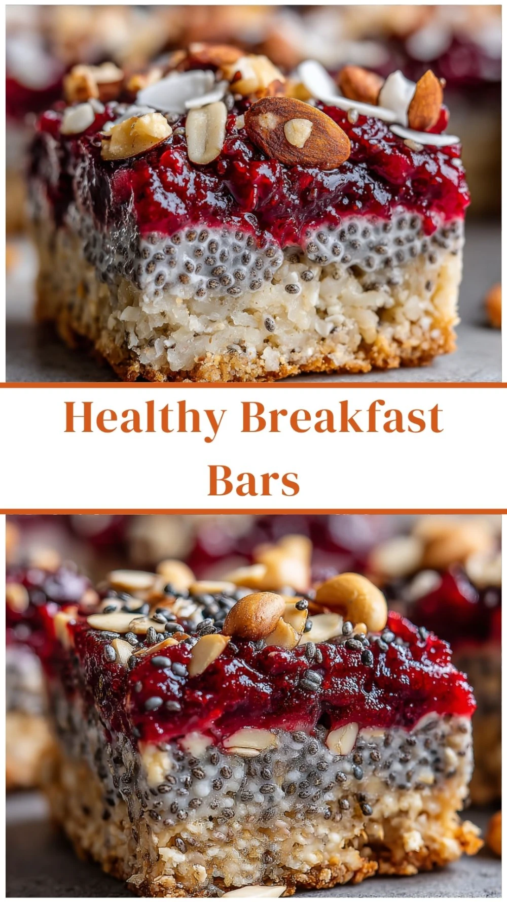 Healthy Breakfast Bars