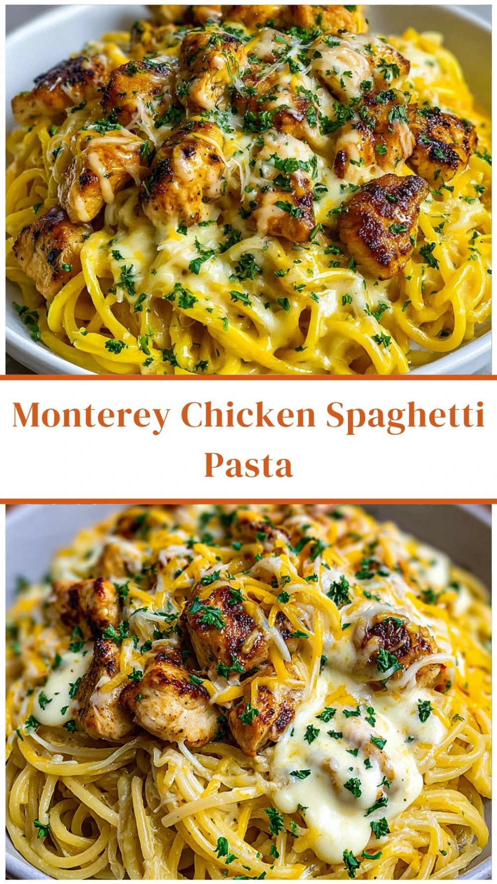 Monterey Chicken Spaghetti Pasta