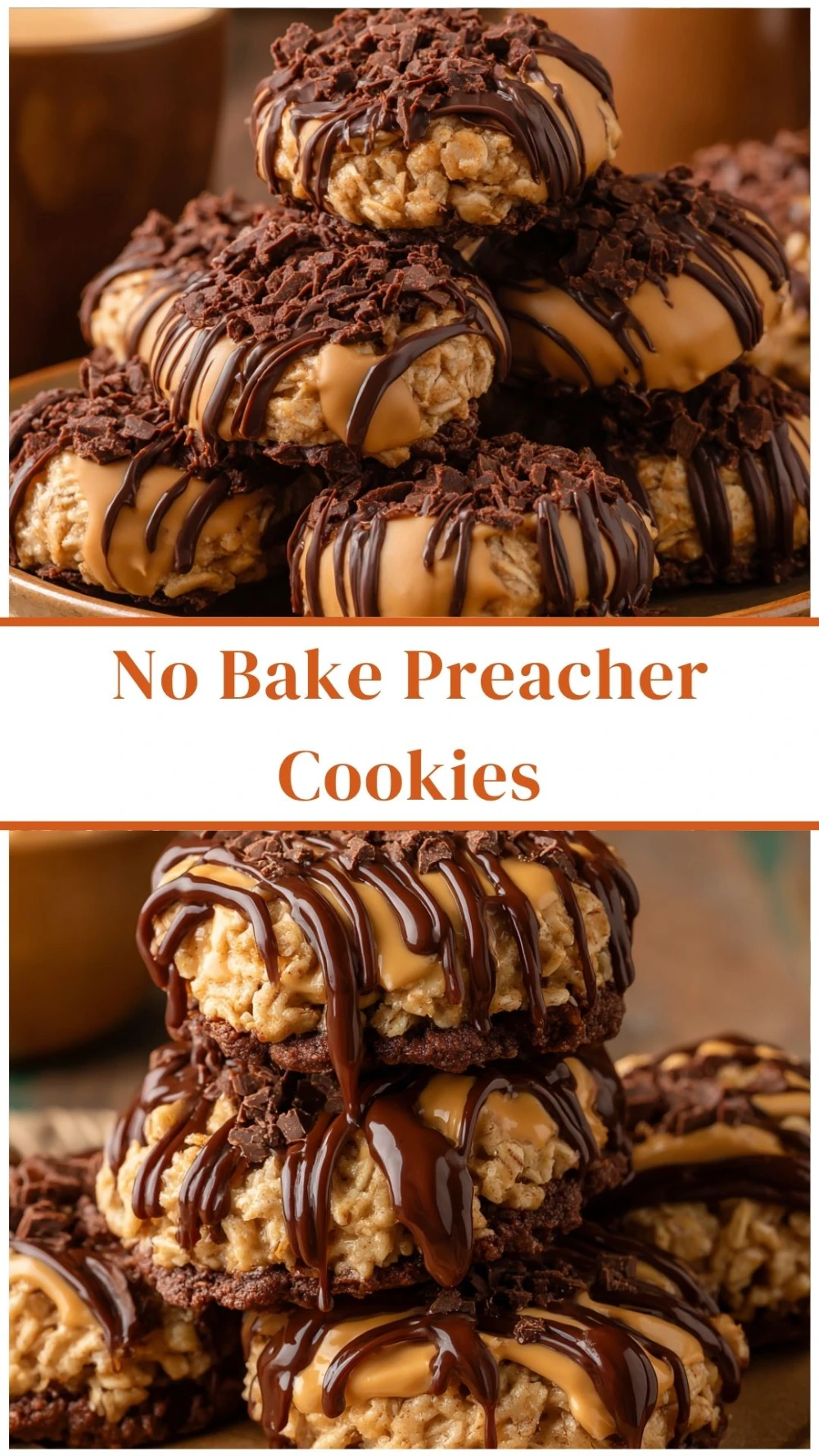 No Bake Preacher Cookies