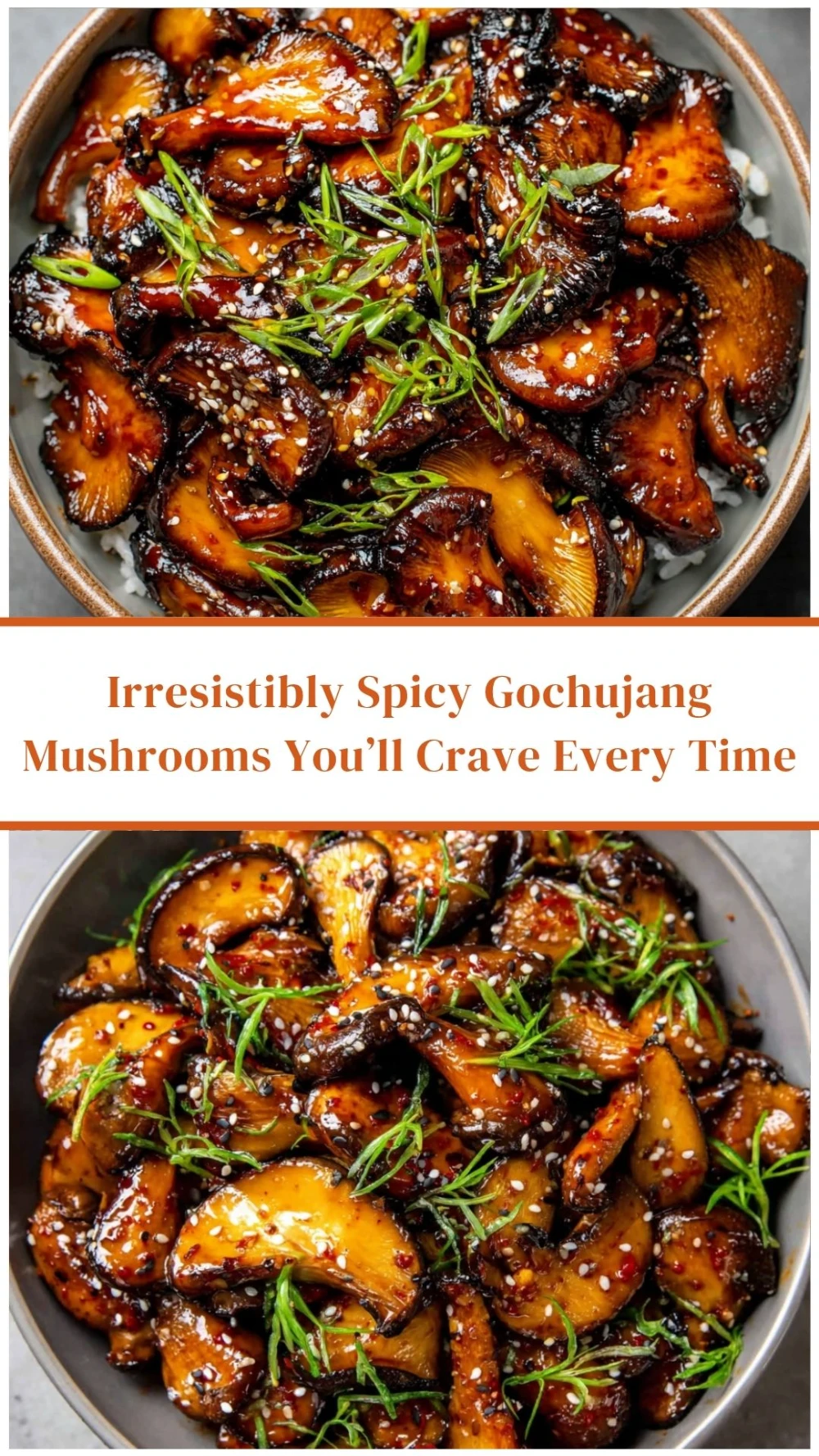 Irresistibly Spicy Gochujang Mushrooms You'll Crave Every Time