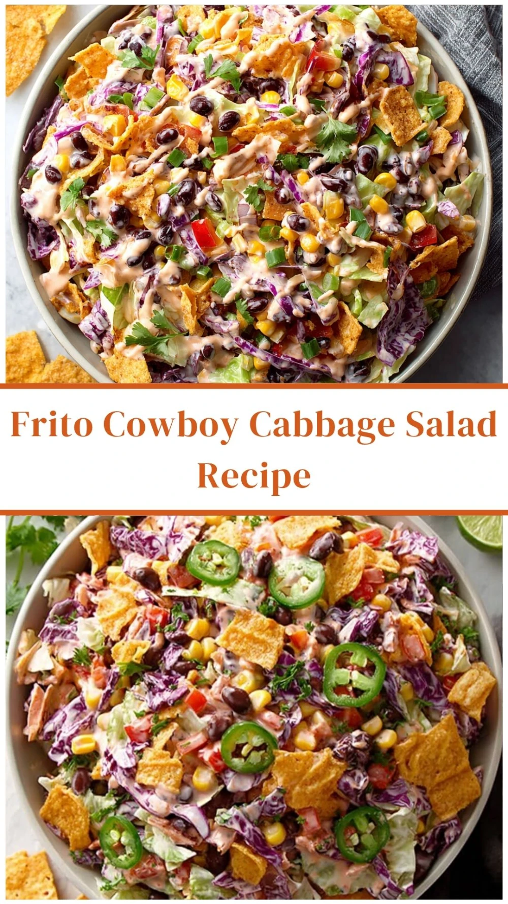 Frito Cowboy Cabbage Salad Recipe