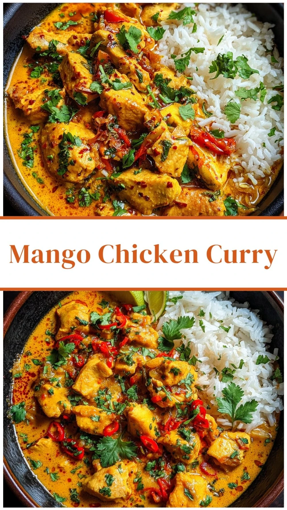 Vibrant Mango Chicken Curry