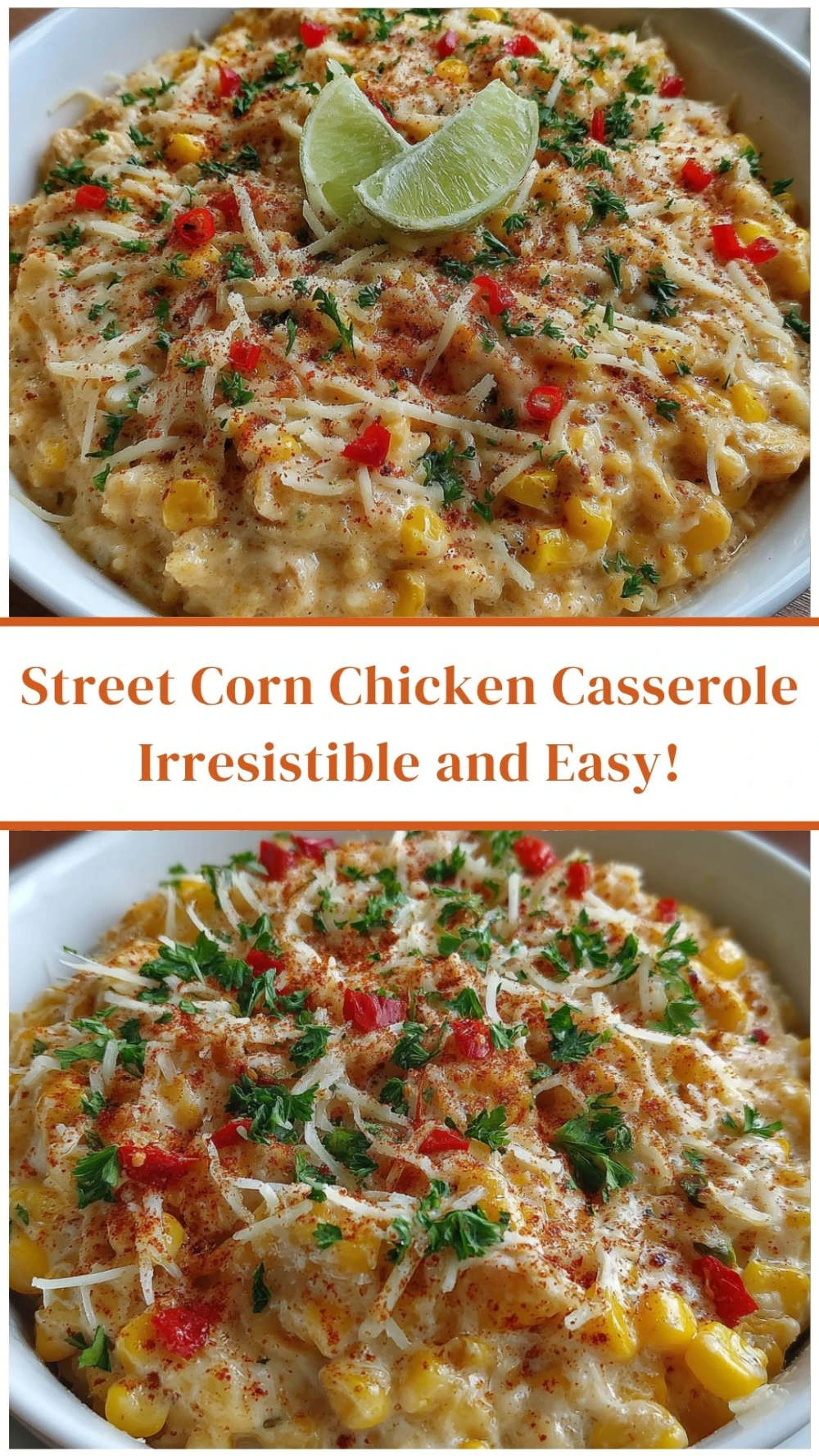 Street Corn Chicken Casserole