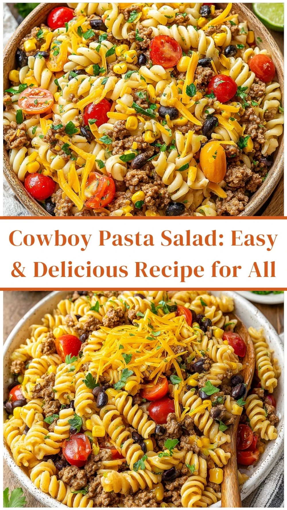 Cowboy Pasta Salad: Easy & Delicious Recipe for All