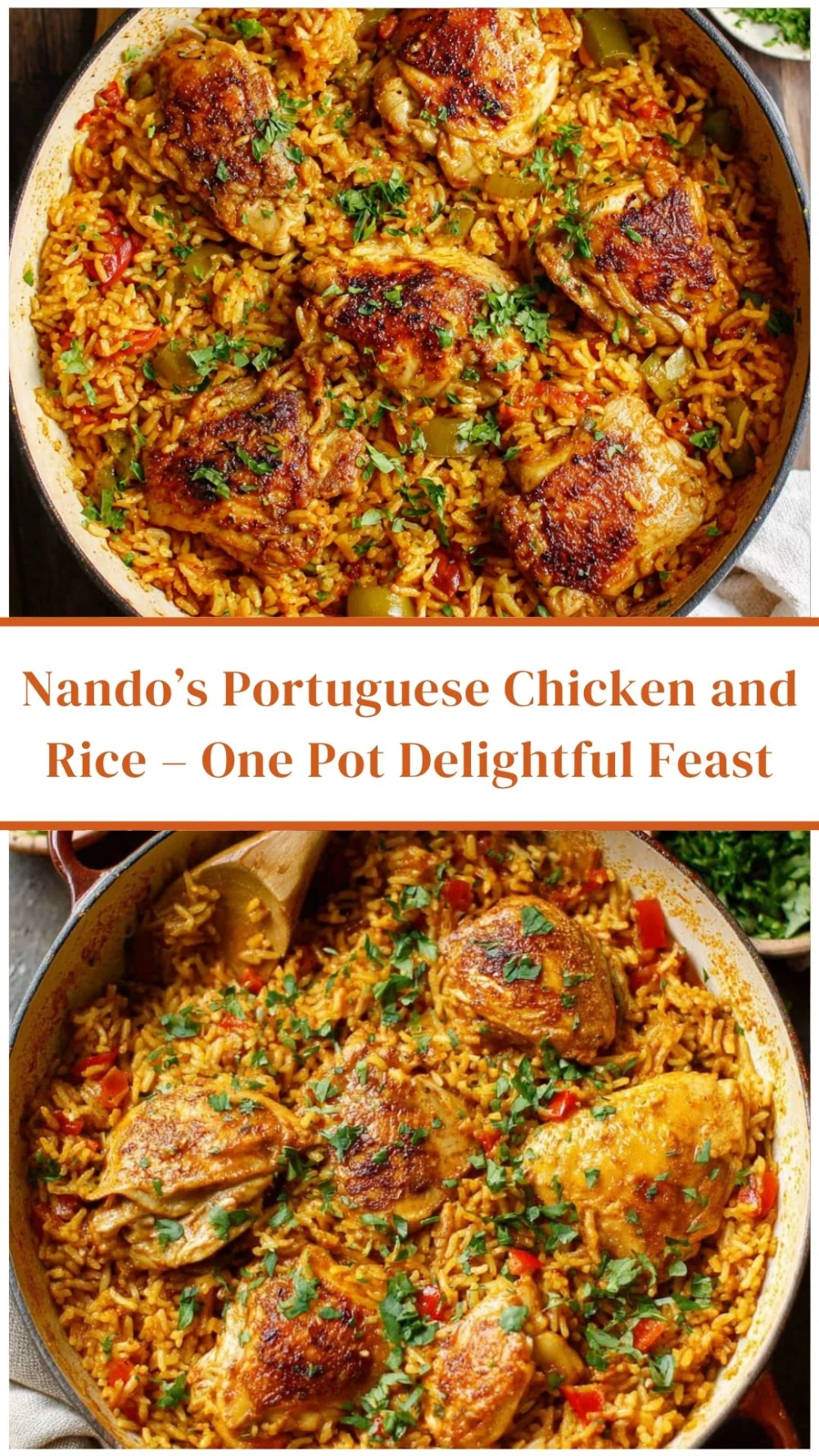 Nando's Portuguese Chicken and Rice – One Pot Delightful Feast