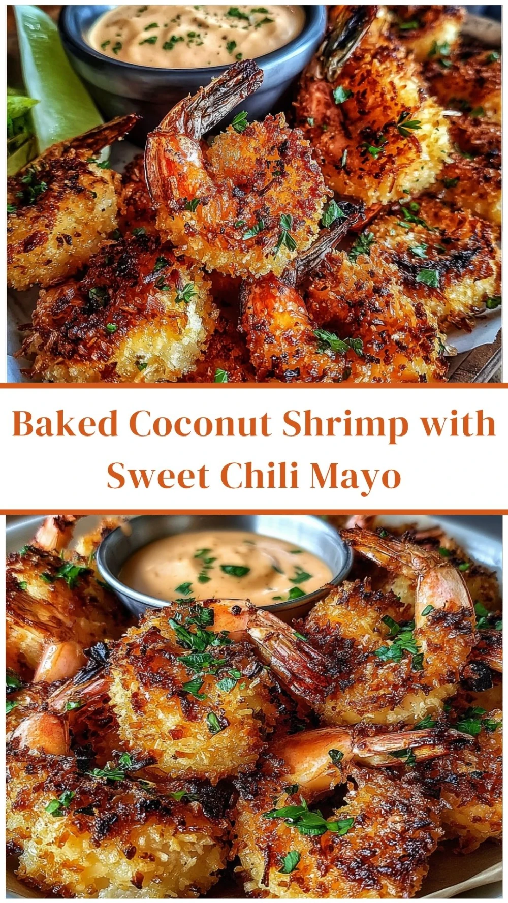 Baked Coconut Shrimp with Sweet Chili Mayo