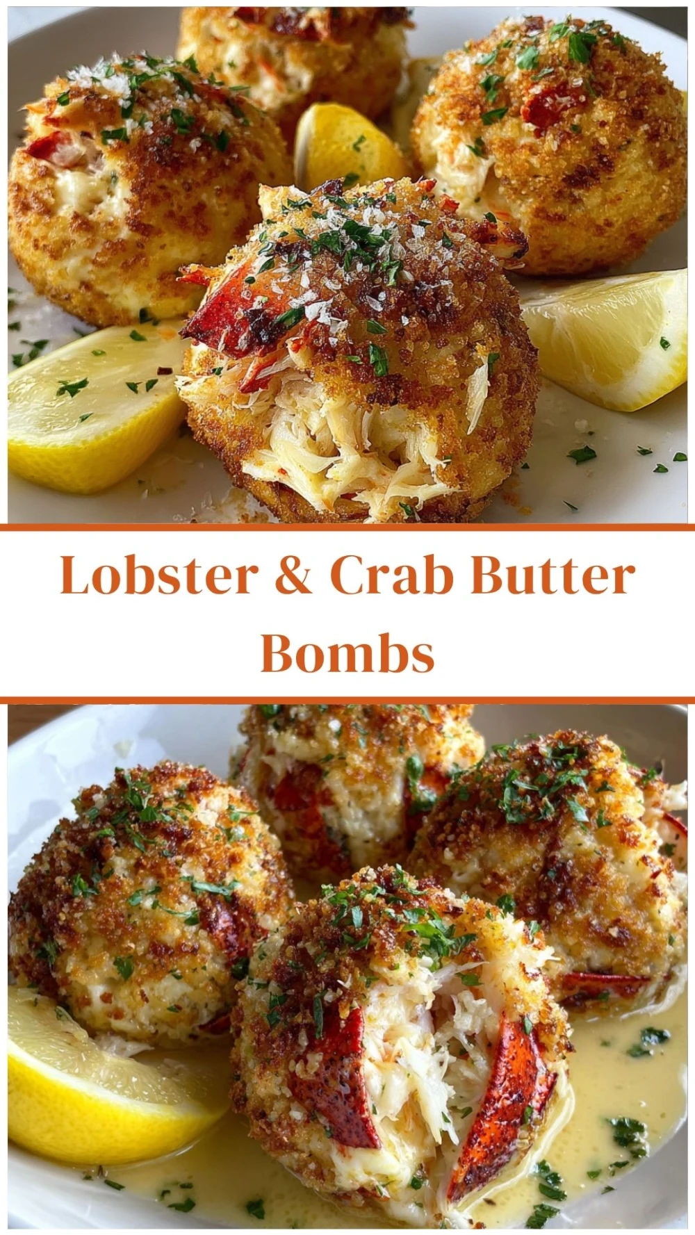 Lobster & Crab Butter Bombs